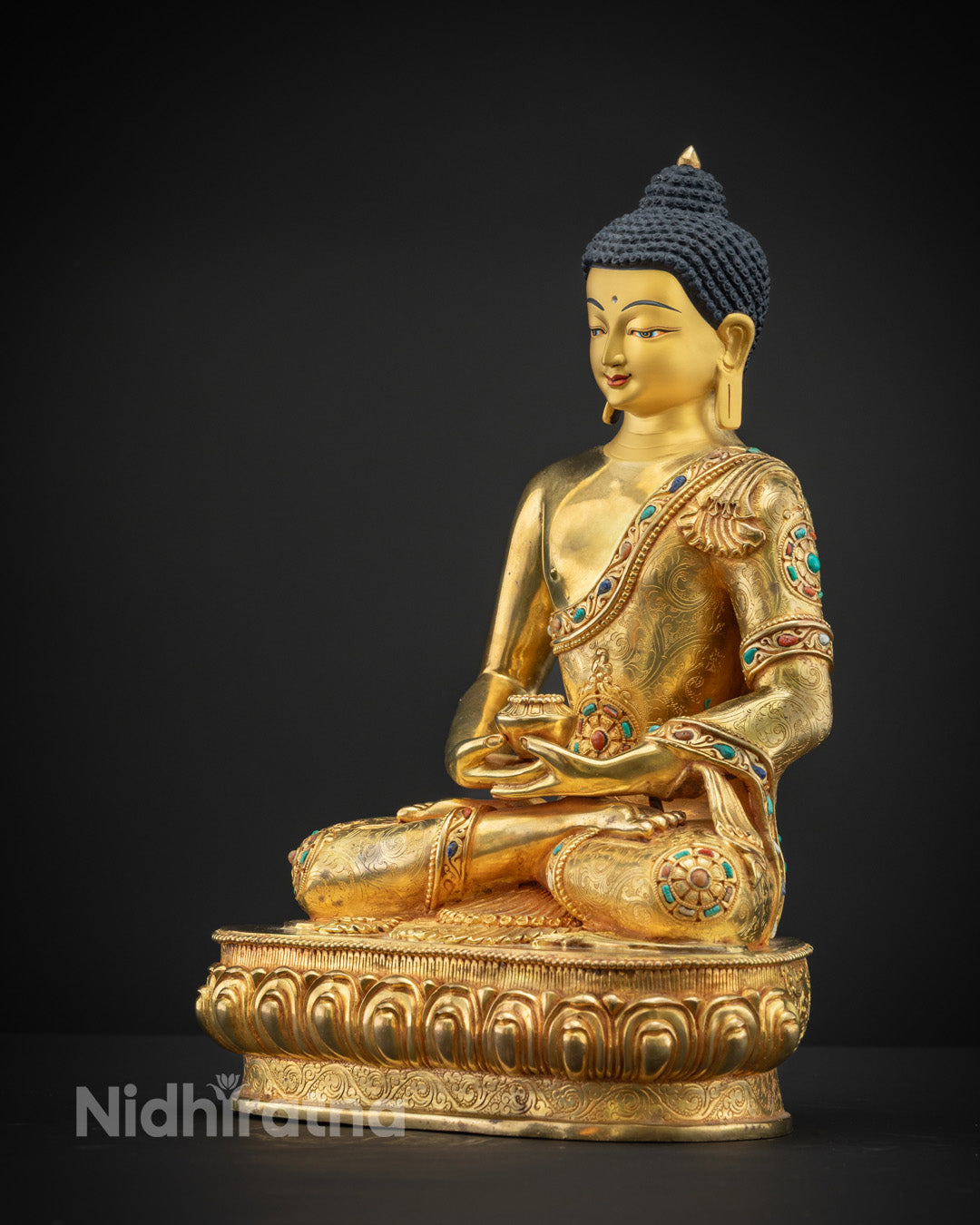Amitabha Buddha Statue | Traditional Himalayan Art