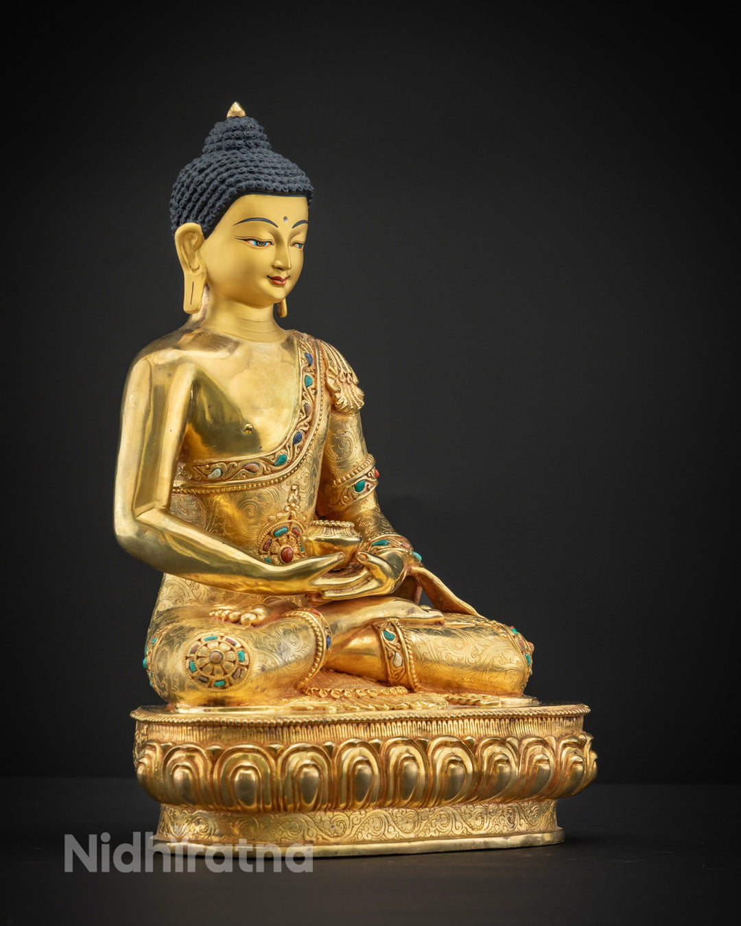 Amitabha Buddha Statue | Traditional Himalayan Art