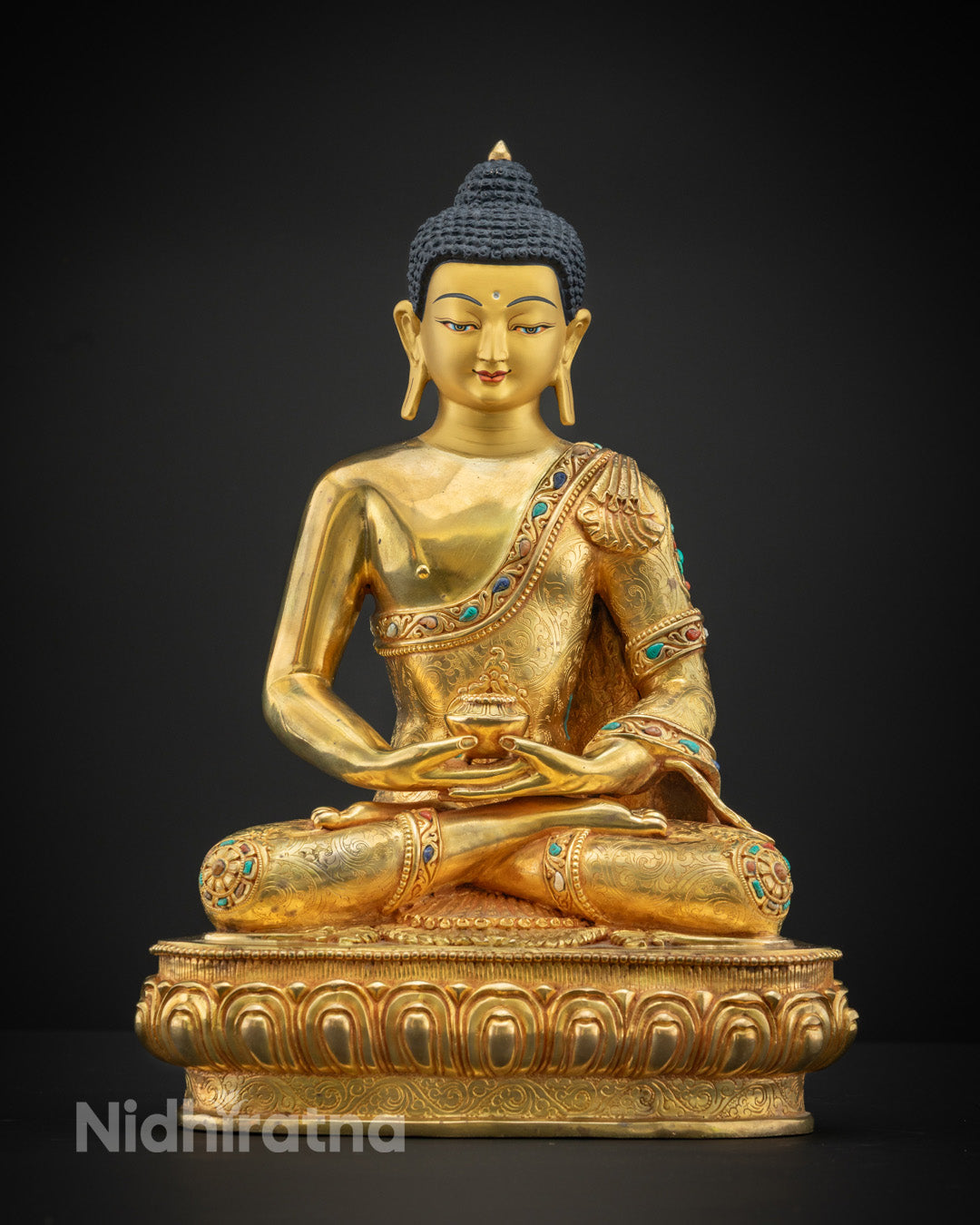 Amitabha Buddha Statue | Traditional Himalayan Art