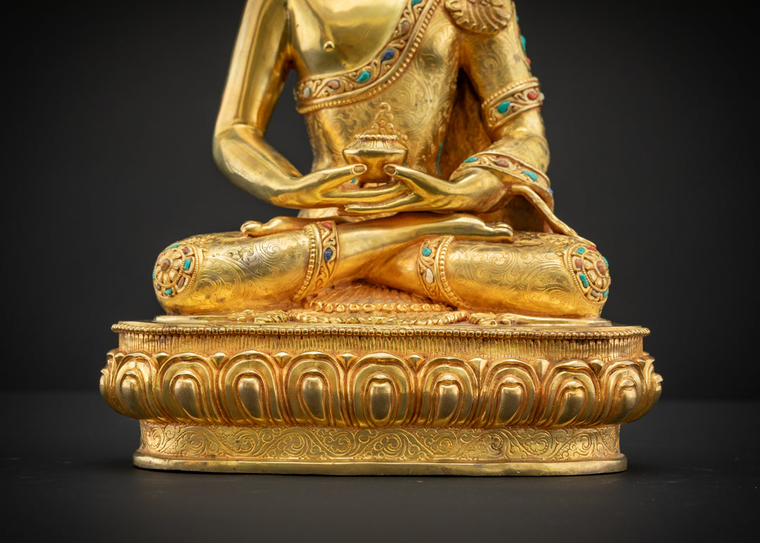Amitabha Buddha Statue | Traditional Himalayan Art