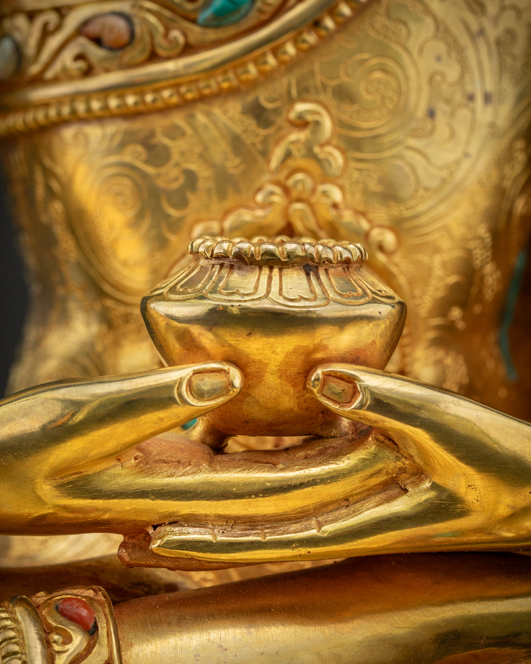 Amitabha Buddha Statue | Traditional Himalayan Art
