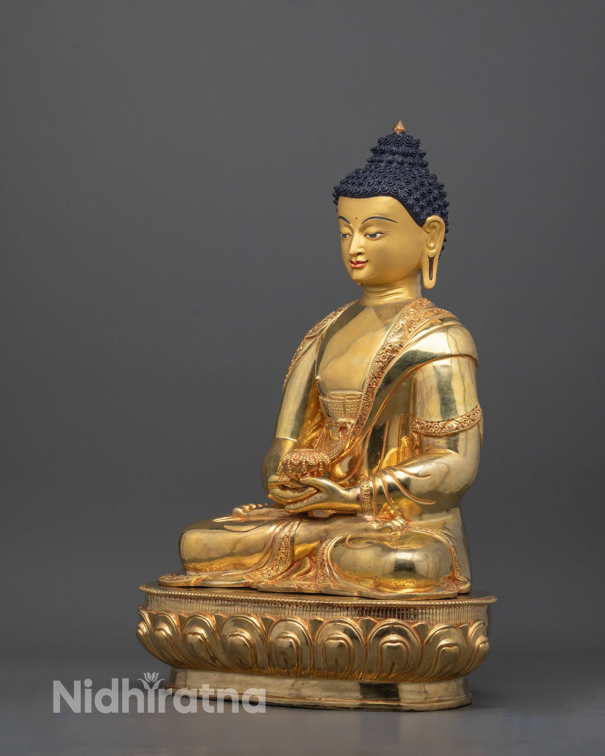 Nepalese Amitabha Buddha (Amituofo) Statue
