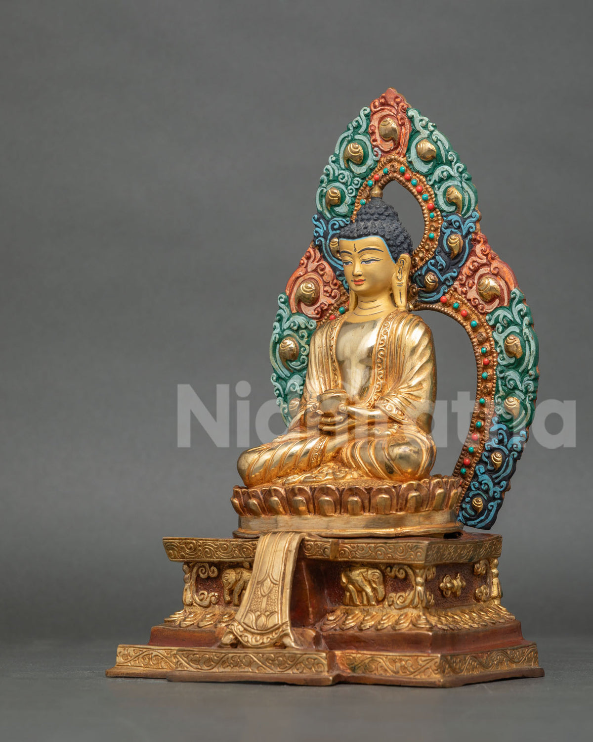 Three Buddha Set Statue | Buddhist Zen-Inspired Altar Art