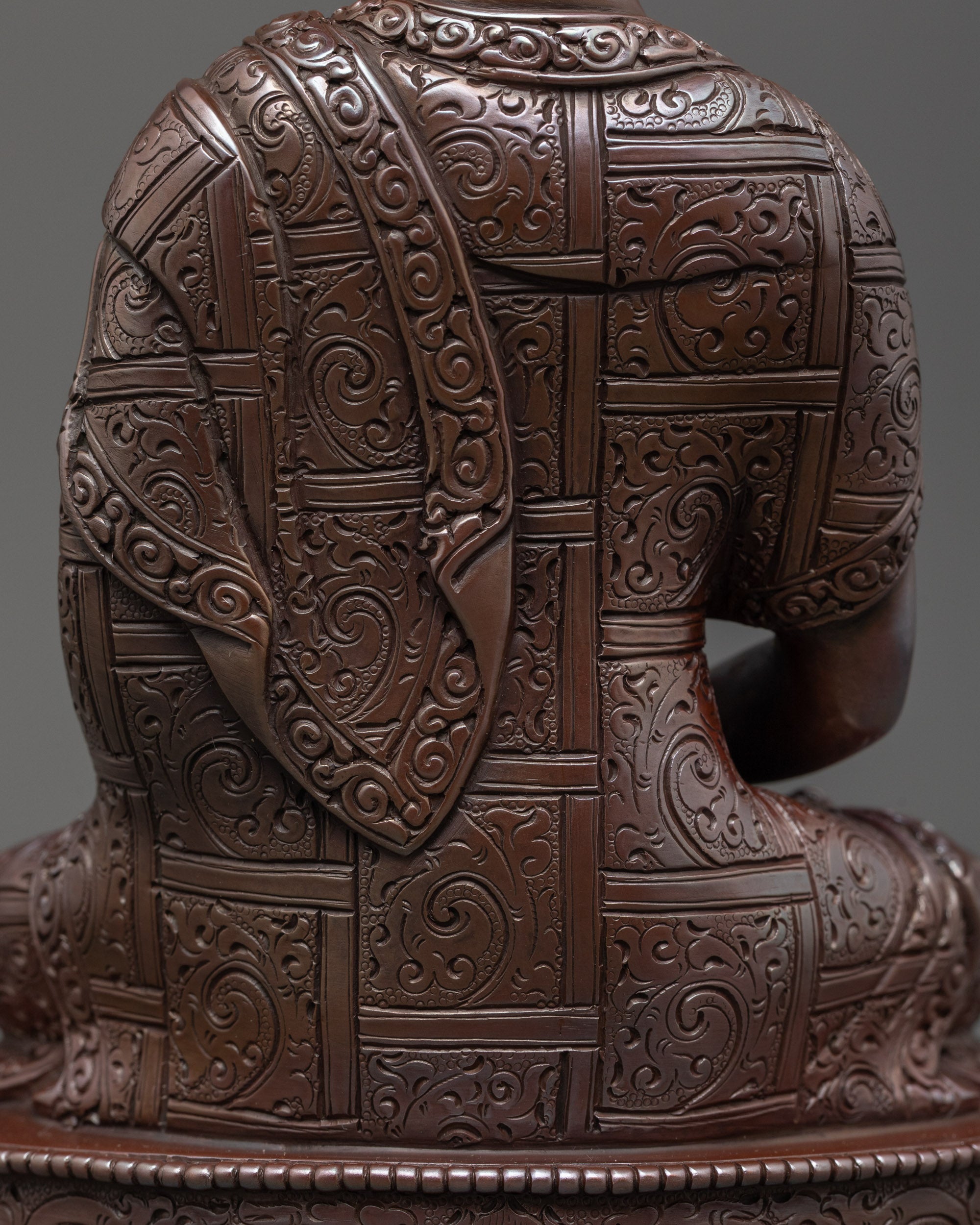 Oxidized Amitabha Buddha Statue | Sacred Buddha for Meditation Space