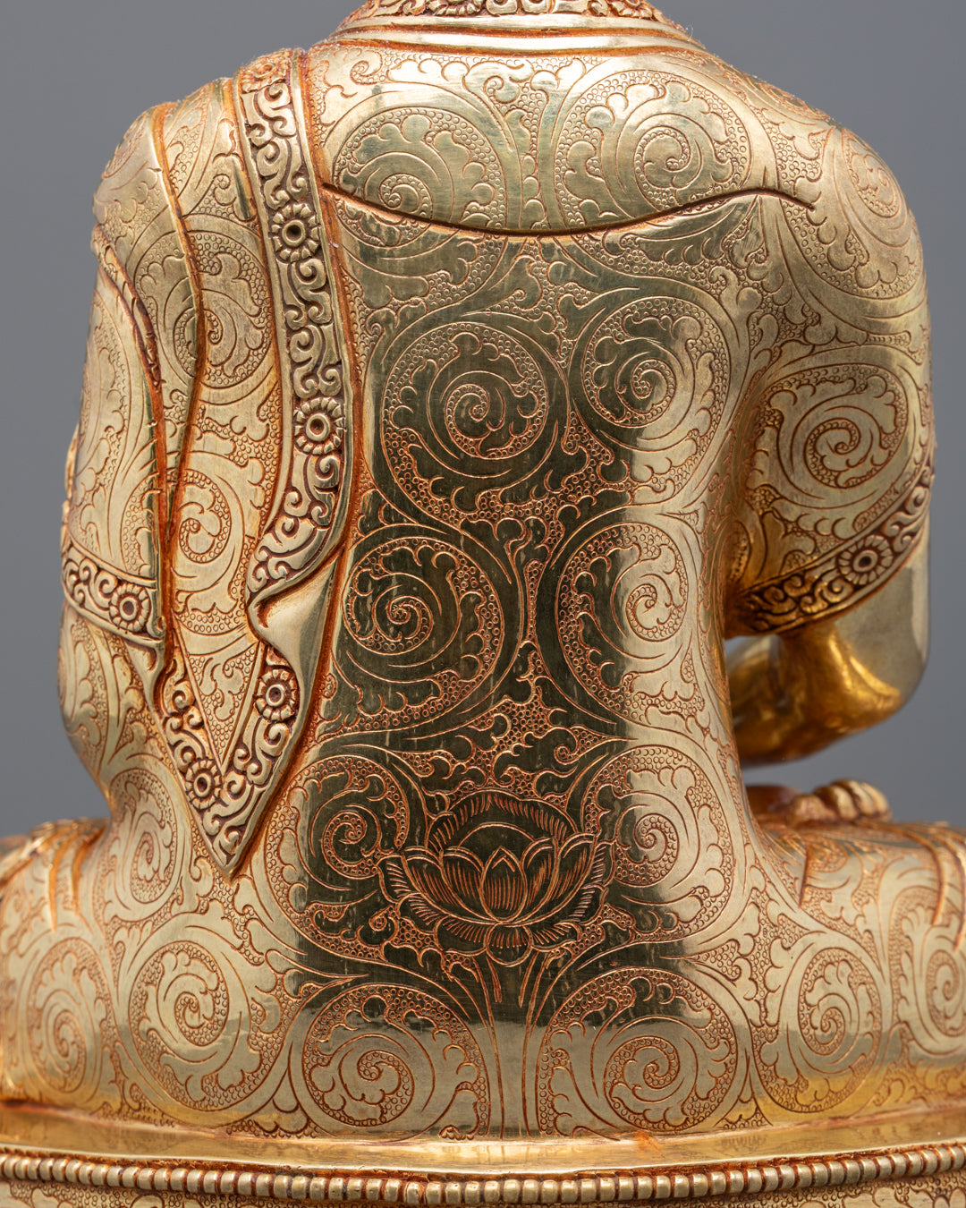 Traditional Amitabha Buddha Statue | Handmade Nepalese