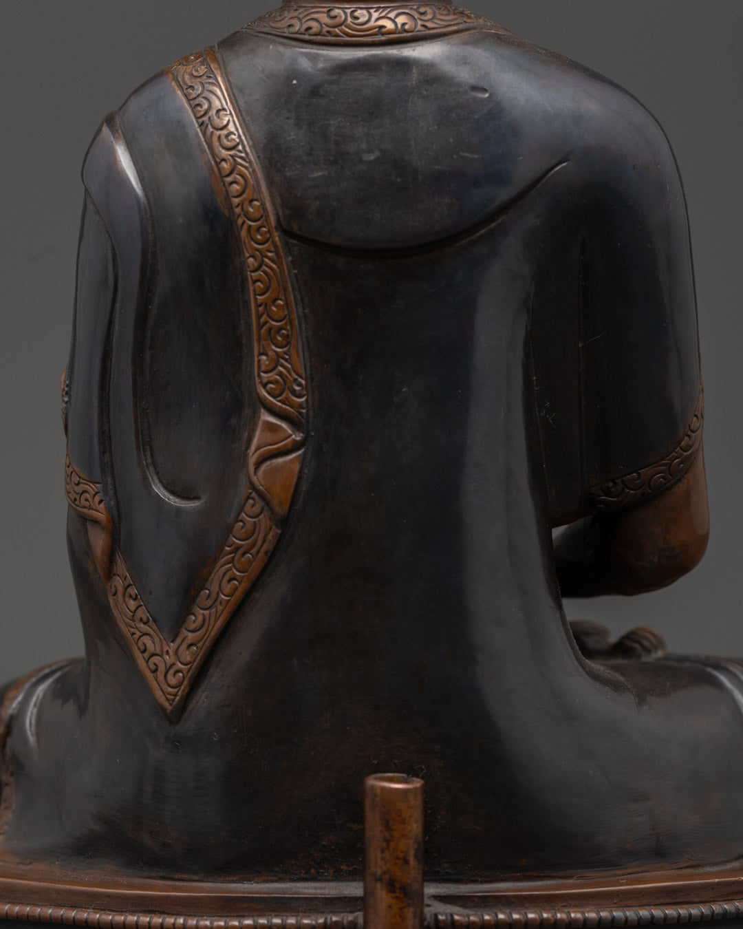 Amitabha Buddha Statue | Handcrafted Oxidized Copper