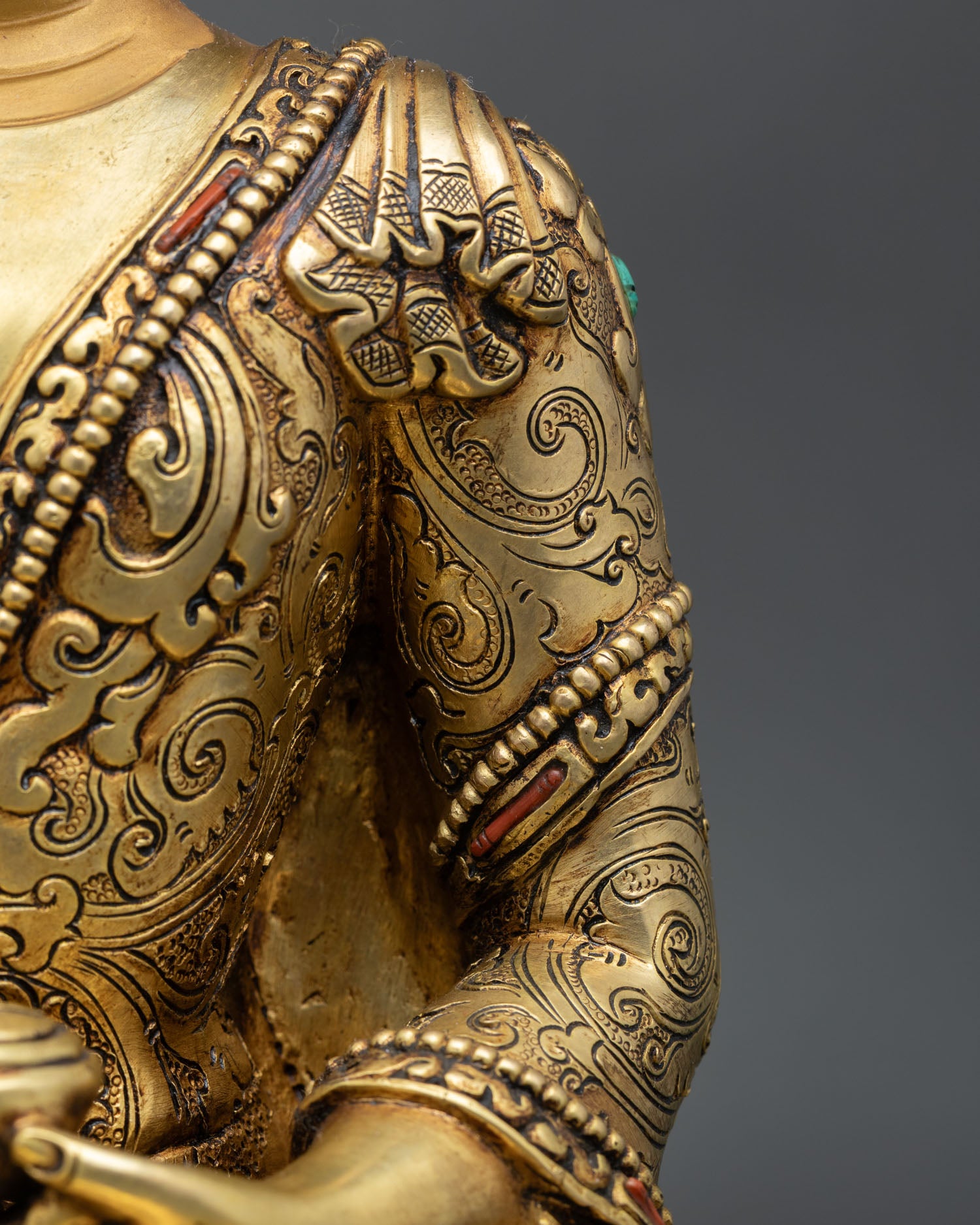 Amitabha Buddha Statue | Buddhist Spiritual Decor from Nepal