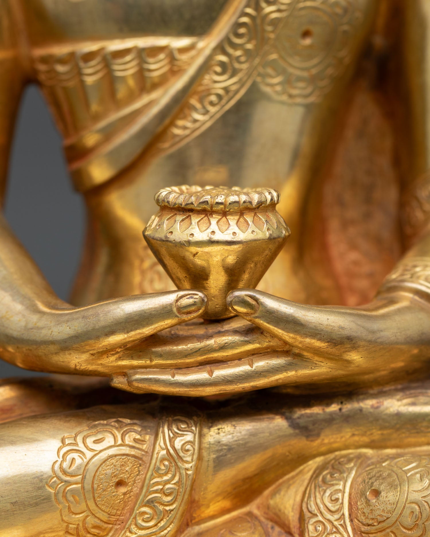 Amitabha Buddha Statue | Authentic Nepalese Sacred Artwork