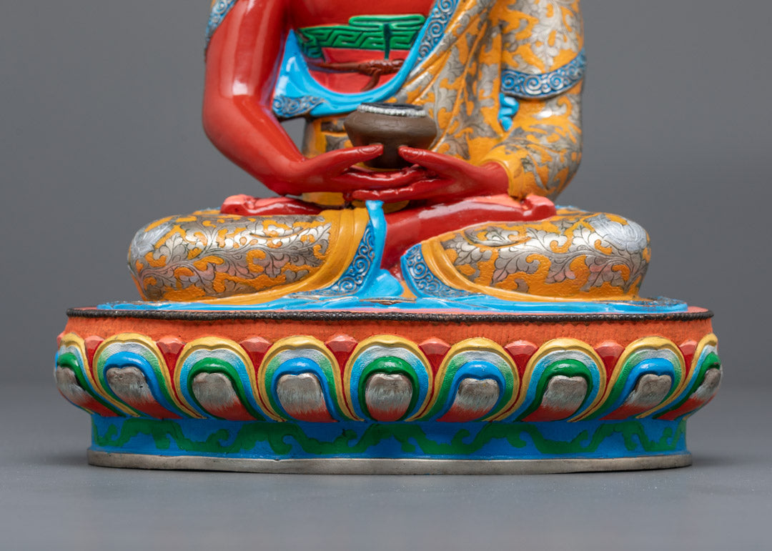 Nepalese Phowa Buddha Sculpture | The Pure Land Buddha