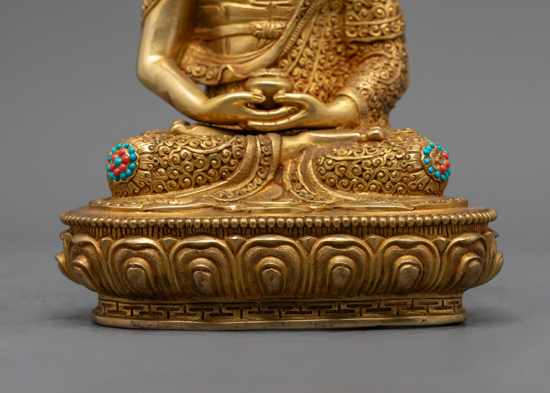 Amitabha Buddha Statue | Exquisite Nepalese Hand-Carved