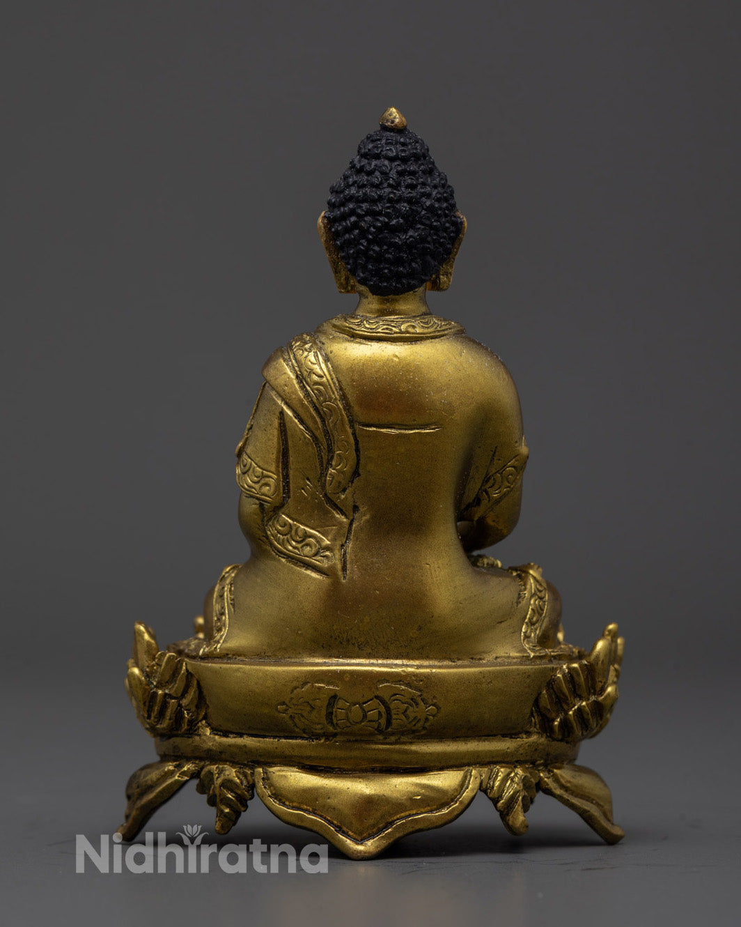 Handmade Sacred Trio Statue | Medicine, Amitabha, Shakyamuni Buddhas