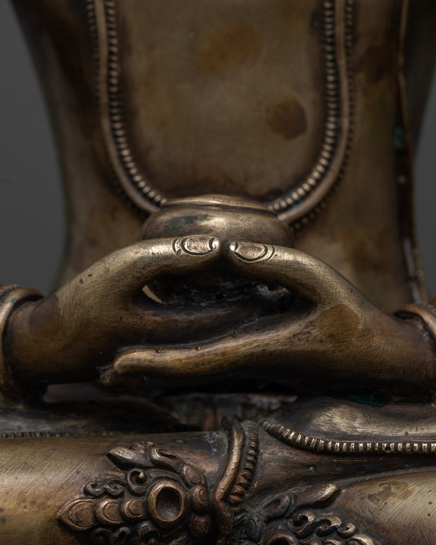 Amitabha Buddha Statue | Buddha Amitabha statue | Antique Amitabha Buddha Statue