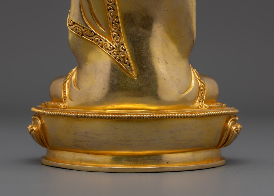 Vairocana Buddha Statue | Traditional Nepalese Buddhist Sculpture