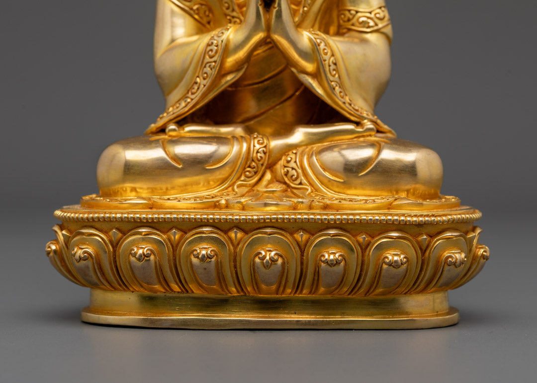 Vairocana Buddha Statue | Traditional Nepalese Buddhist Sculpture