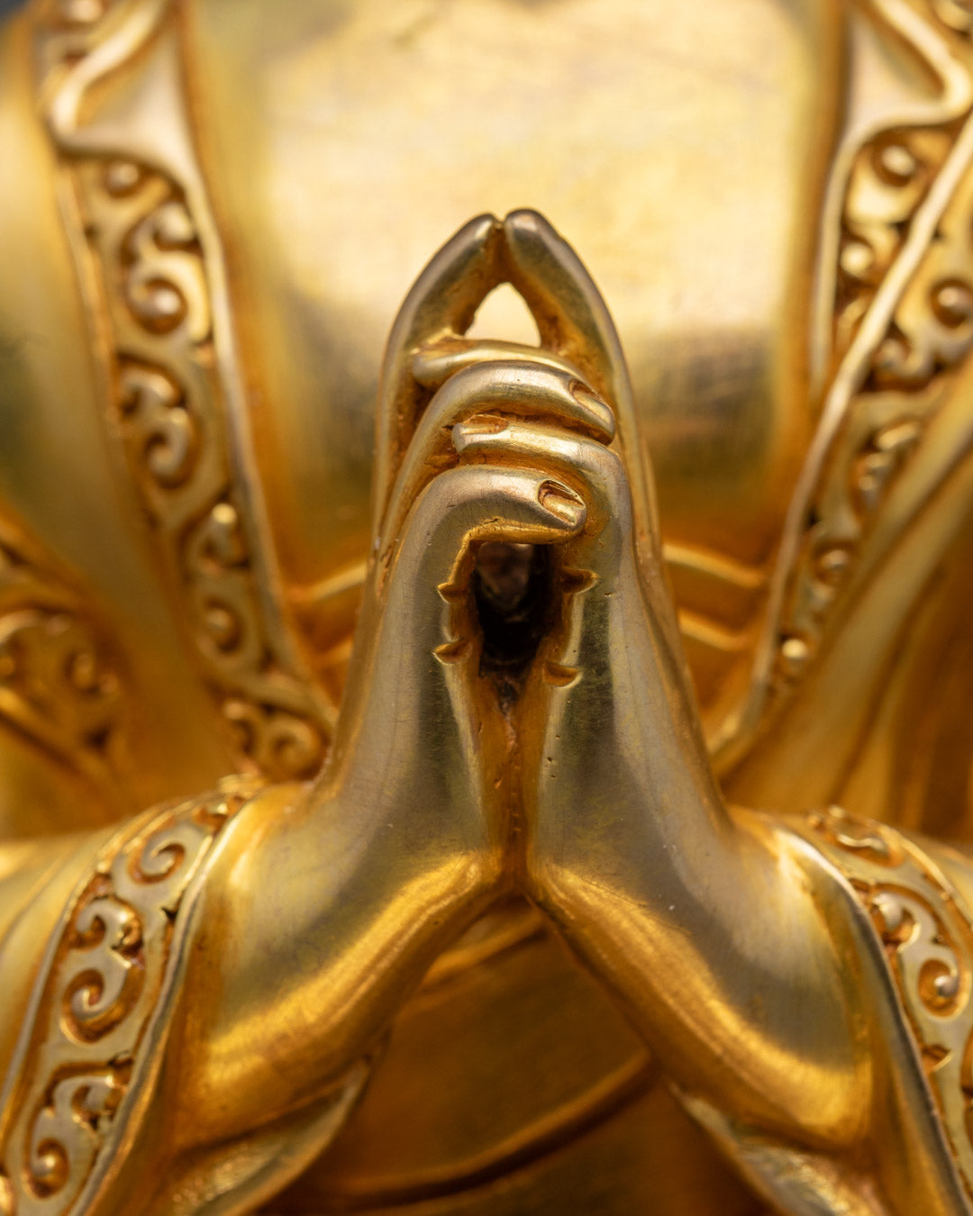 Vairocana Buddha Statue | Traditional Nepalese Buddhist Sculpture