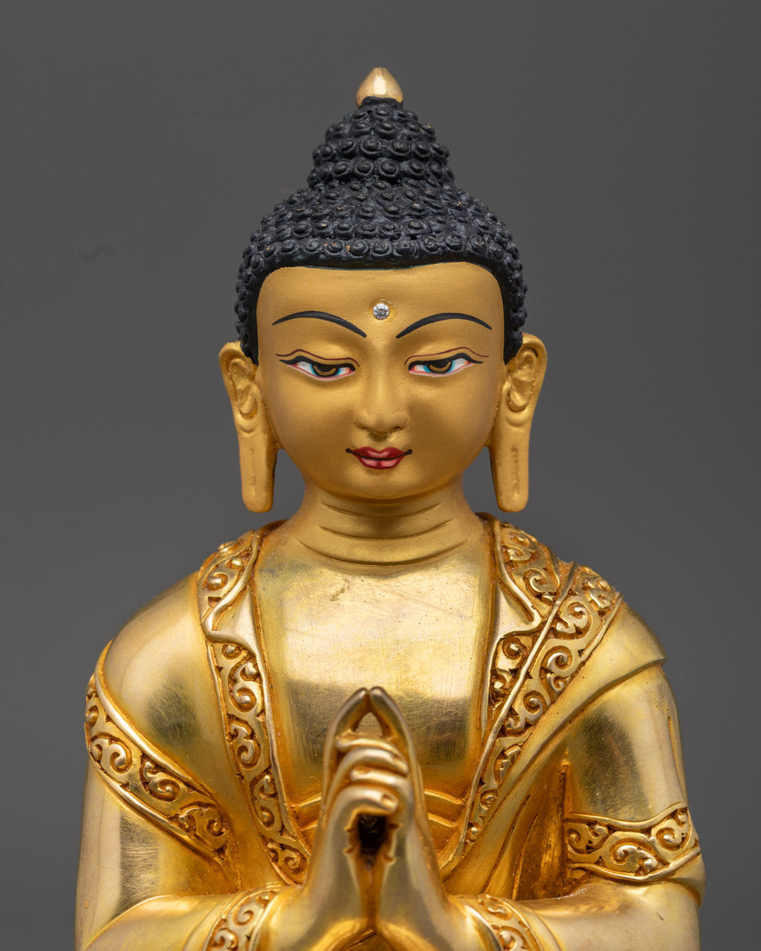 Vairocana Buddha Statue | Traditional Nepalese Buddhist Sculpture