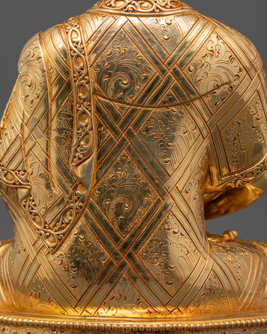 Amitabha Buddha Statue | 24k Gold Glited Statue