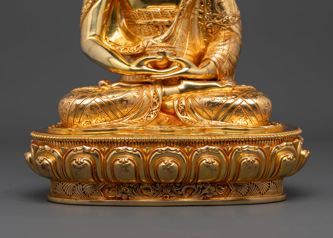 Amitabha Buddha Statue | 24k Gold Glited Statue