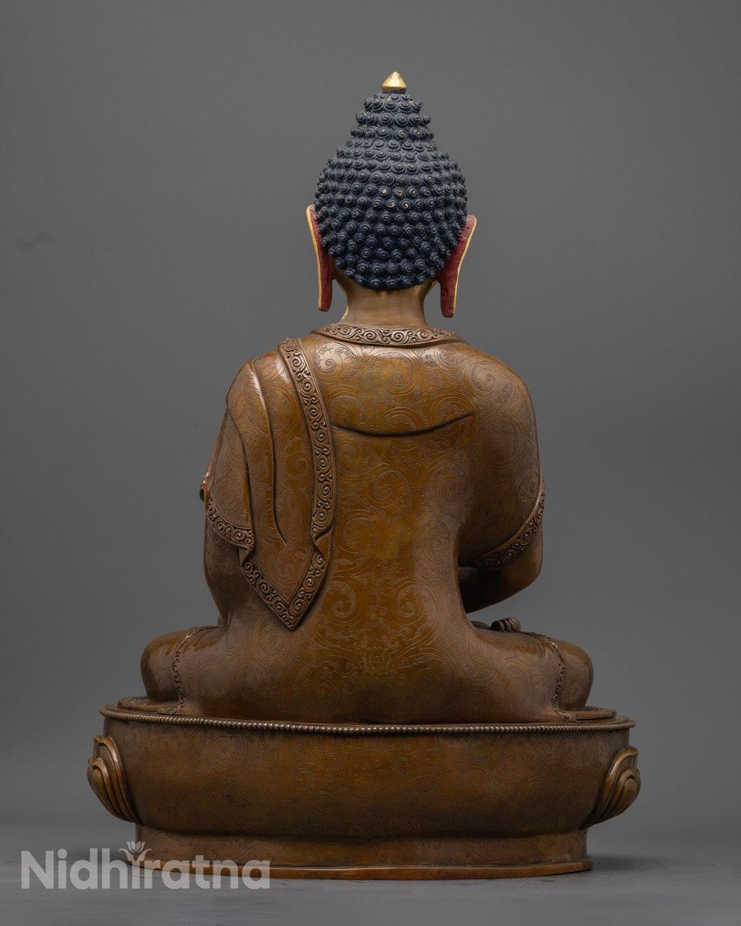 Buddha Amitabha Prayer Statue From Nepal | Himalayan Artwork of Nepal