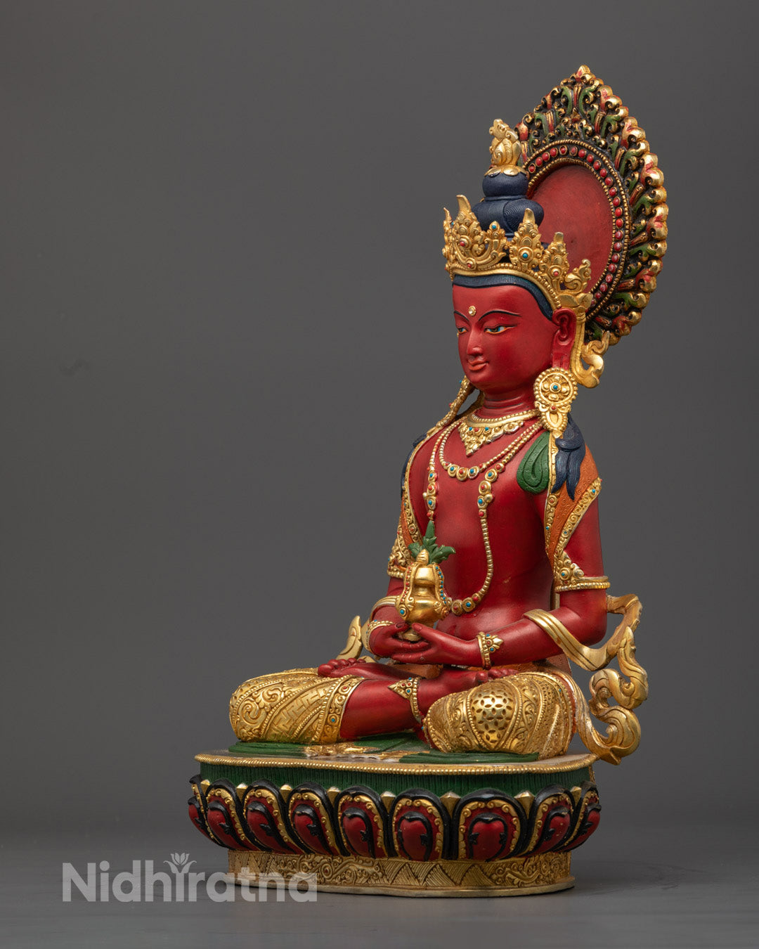 Aparmita Amitayus Buddha Statue | Art of Nepal