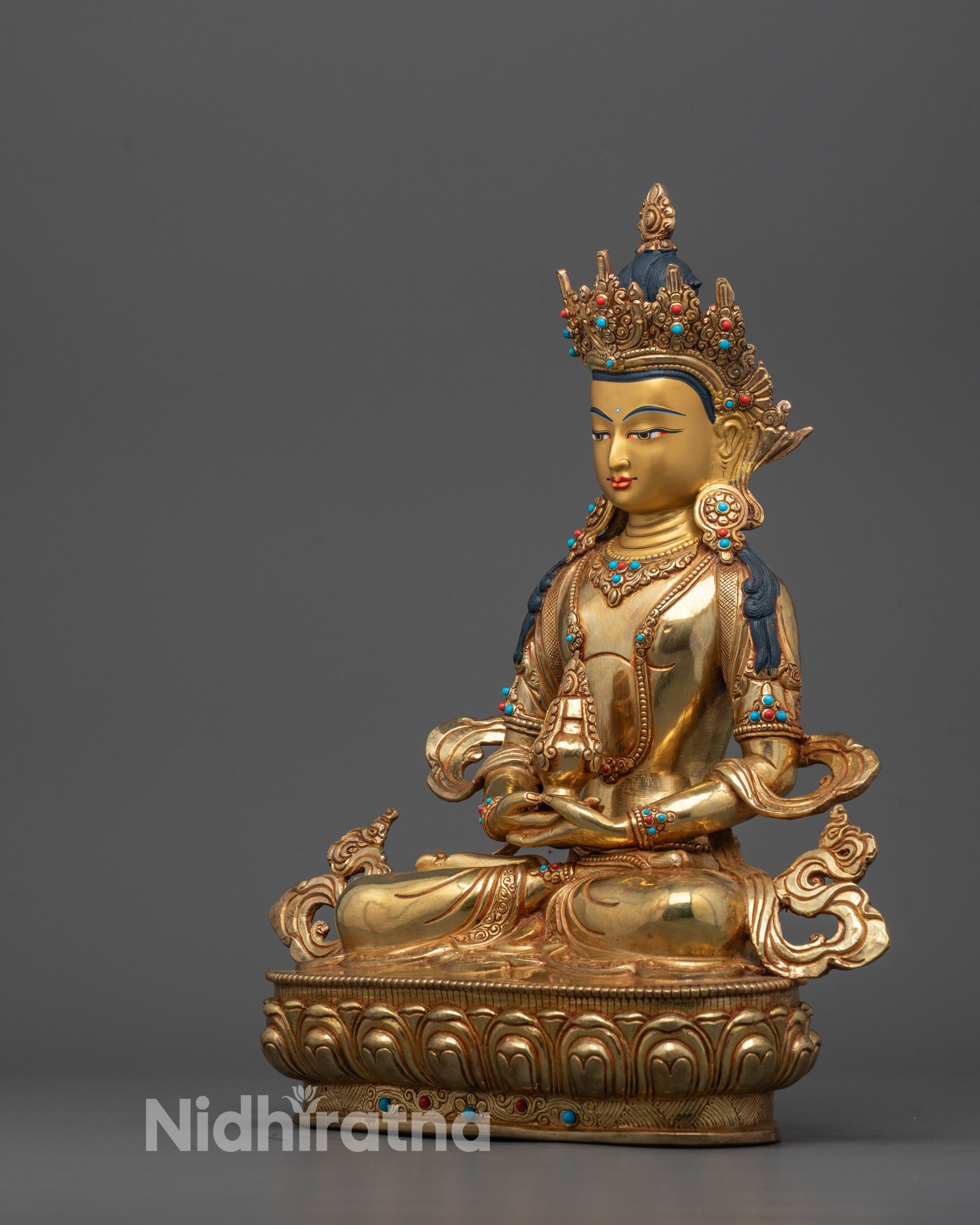 Buy Amitayus Statue | Traditional Nepalese Buddhist Art