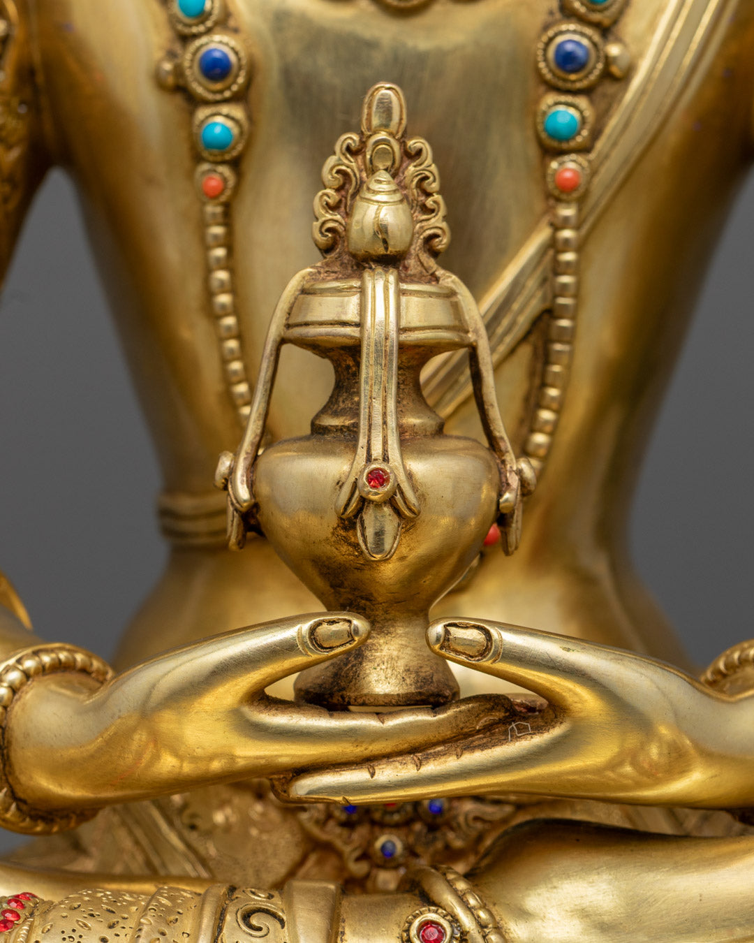 Amitayus Statue | Traditional Nepalese Long Life Deity