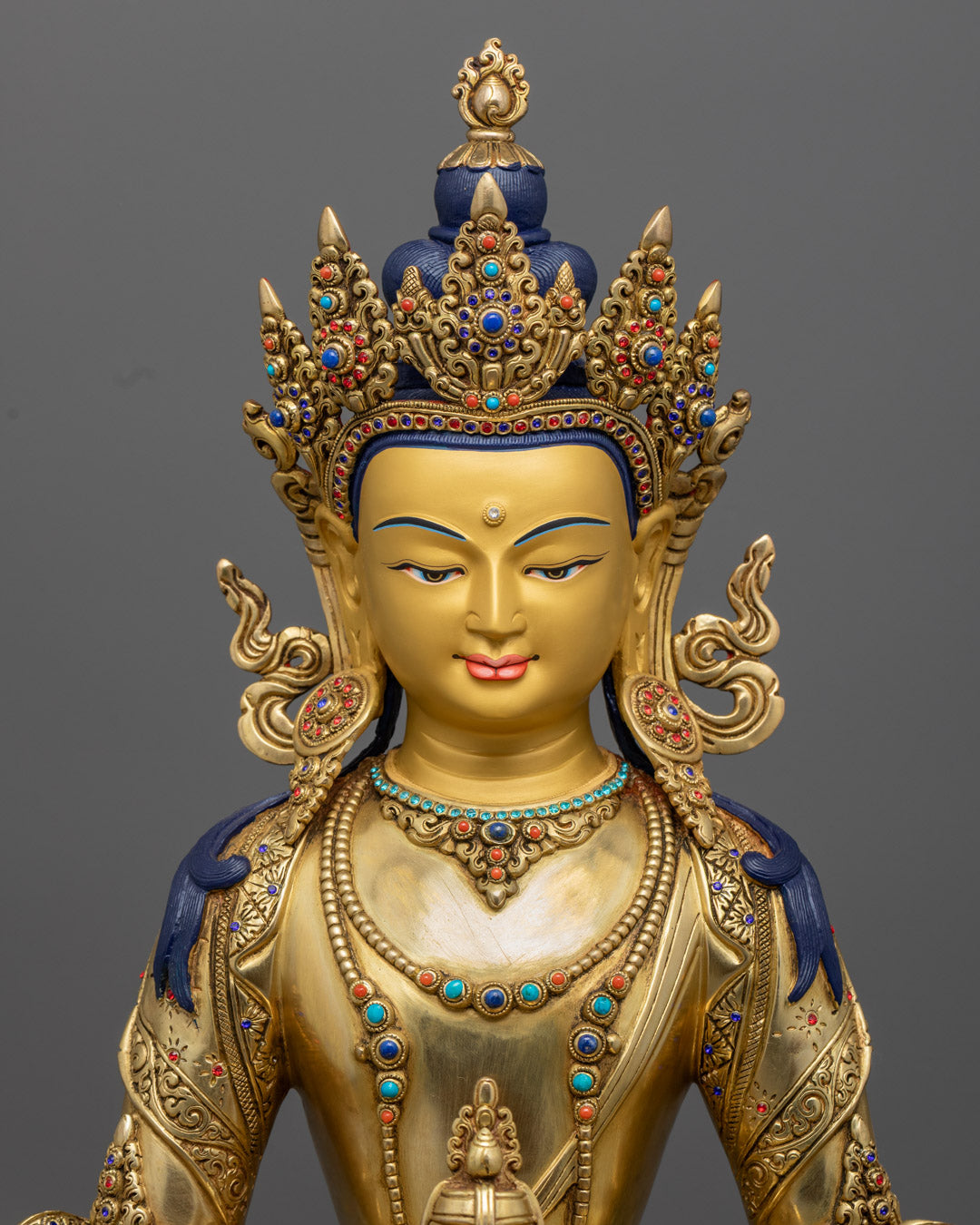 Amitayus Statue | Traditional Nepalese Long Life Deity