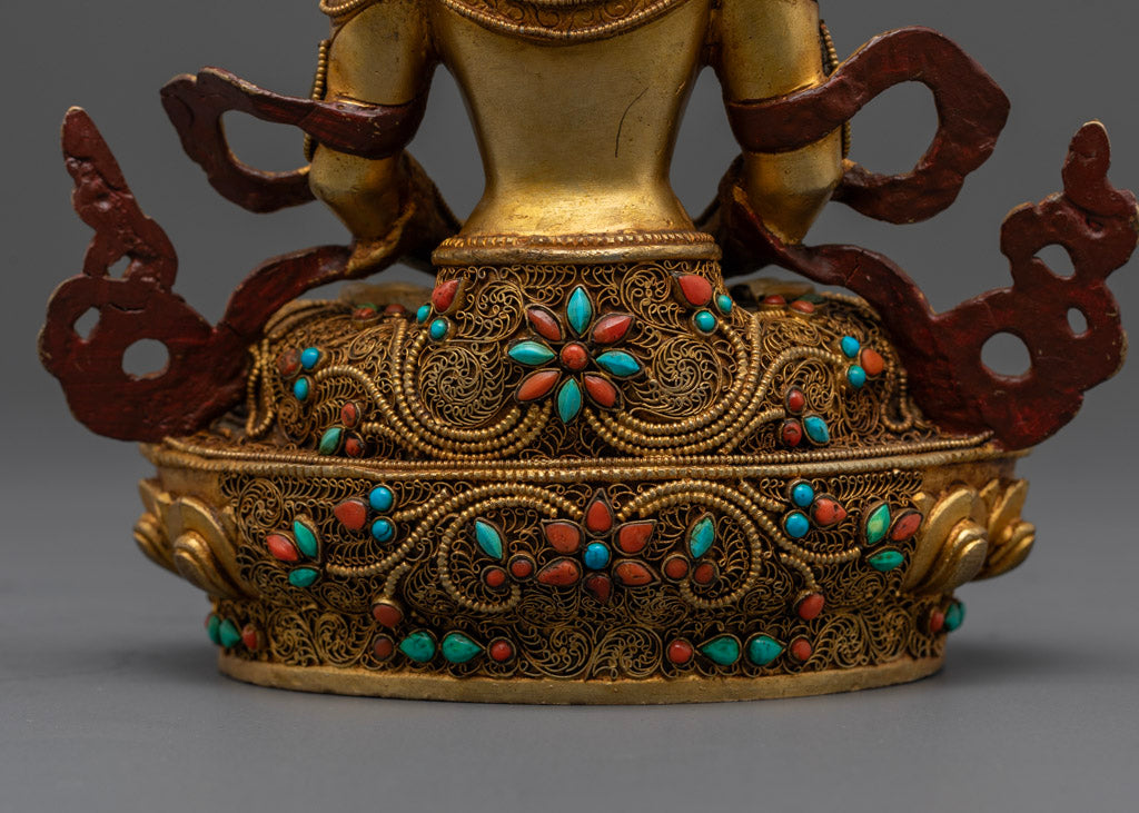 Crystal Amitayus Buddha Statue: Enhance Your Home Altar