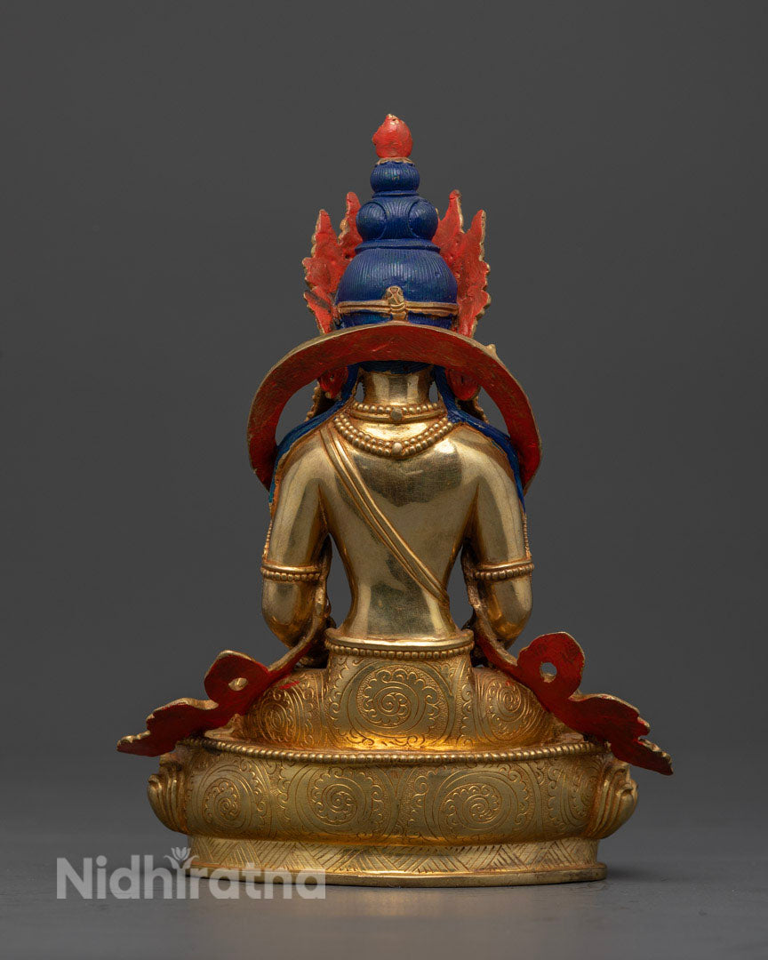 Statue of Rishi Amitayus | Crystal Made Statue