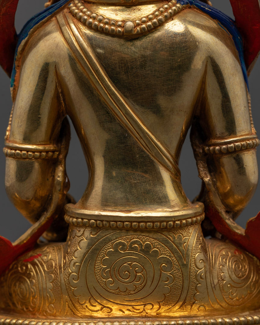 Statue of Rishi Amitayus | Crystal Made Statue