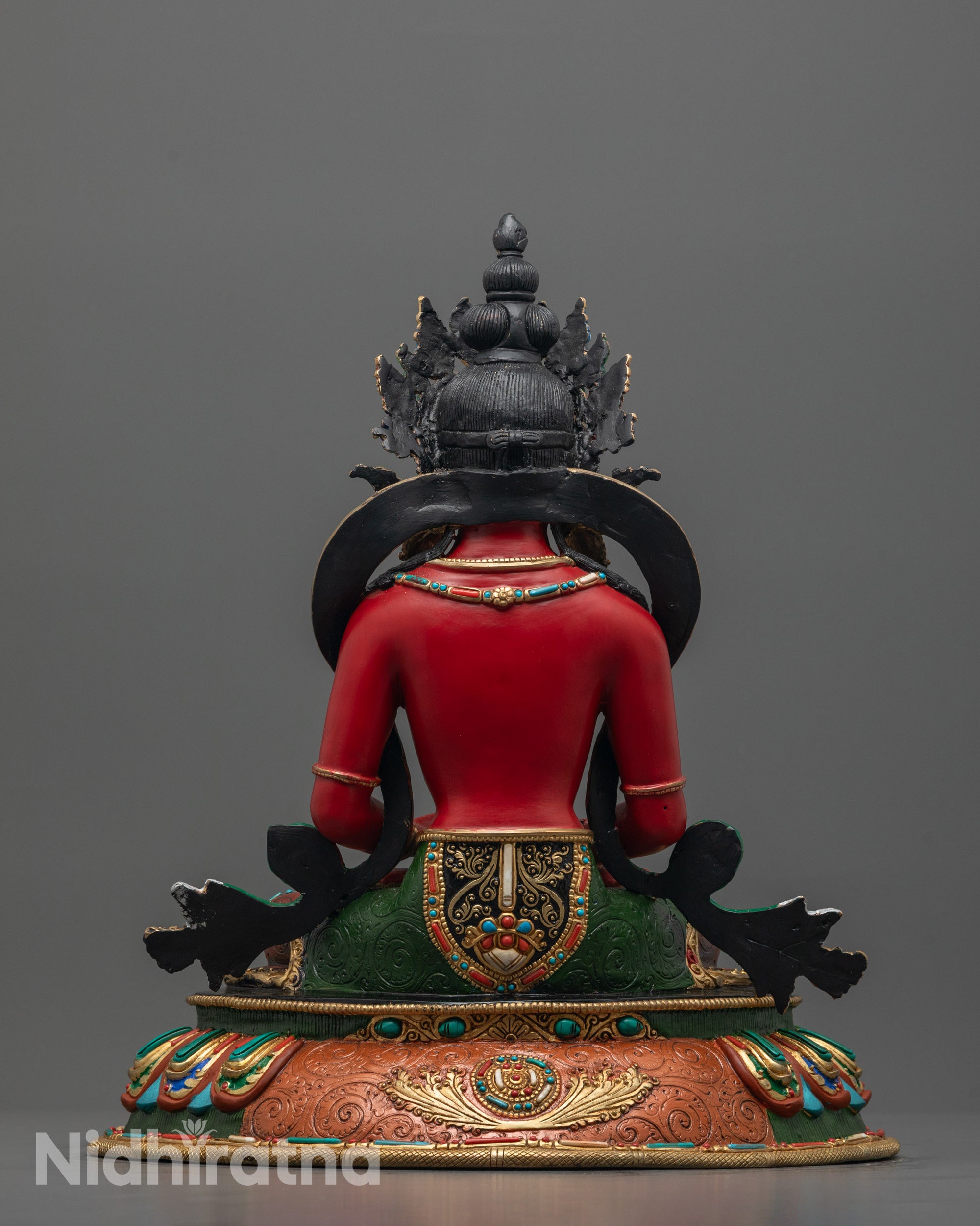 Amitayus Statue | Traditional Tibetan Buddhism Artwork