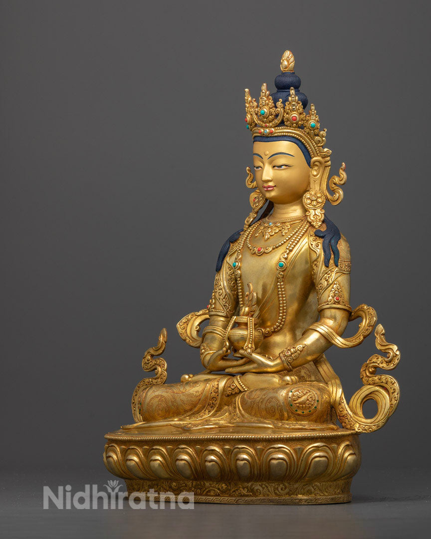 Amitayus Buddha Statue for Sacred Spaces