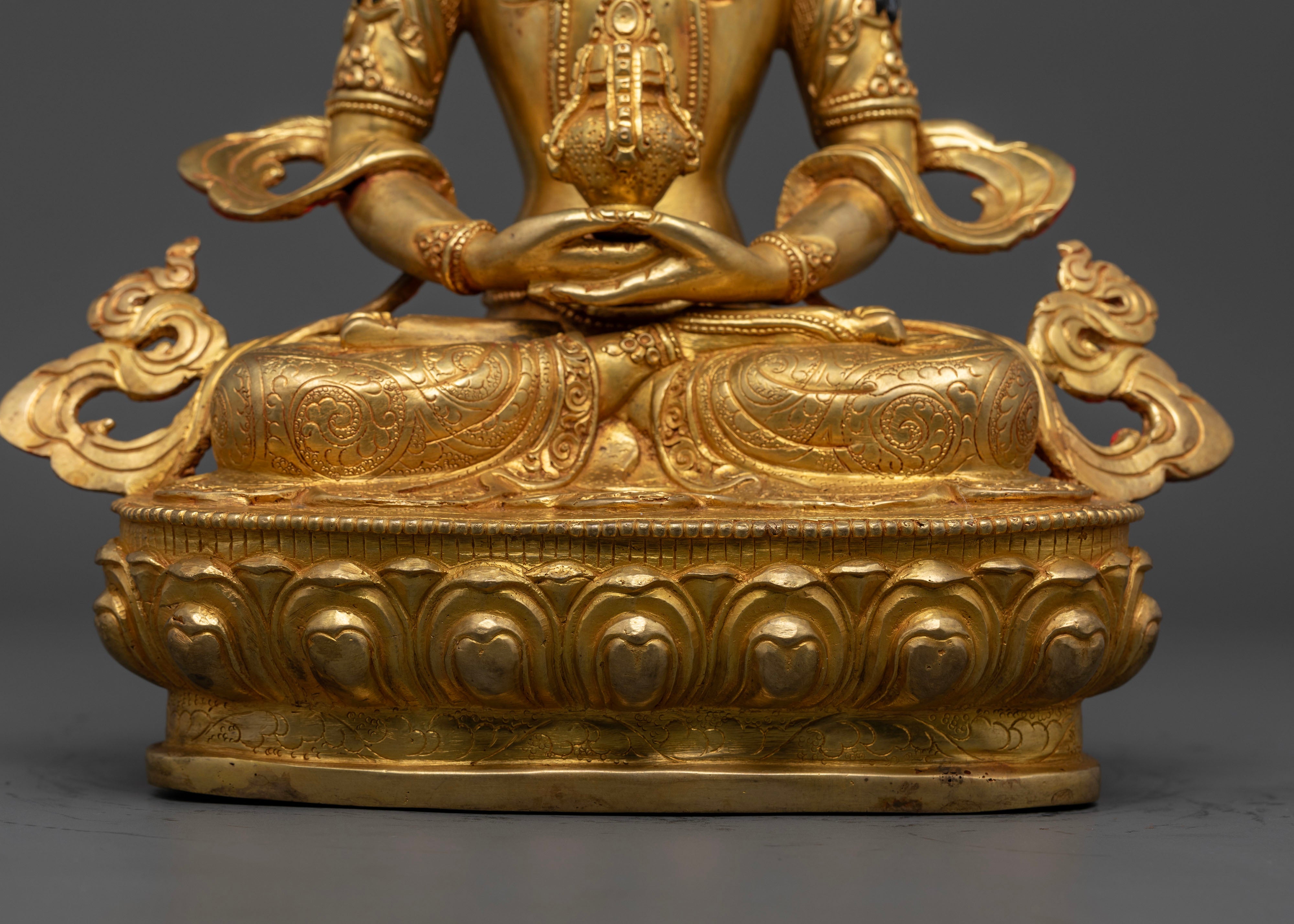 Amitayus Long Life Mantra Sculpture