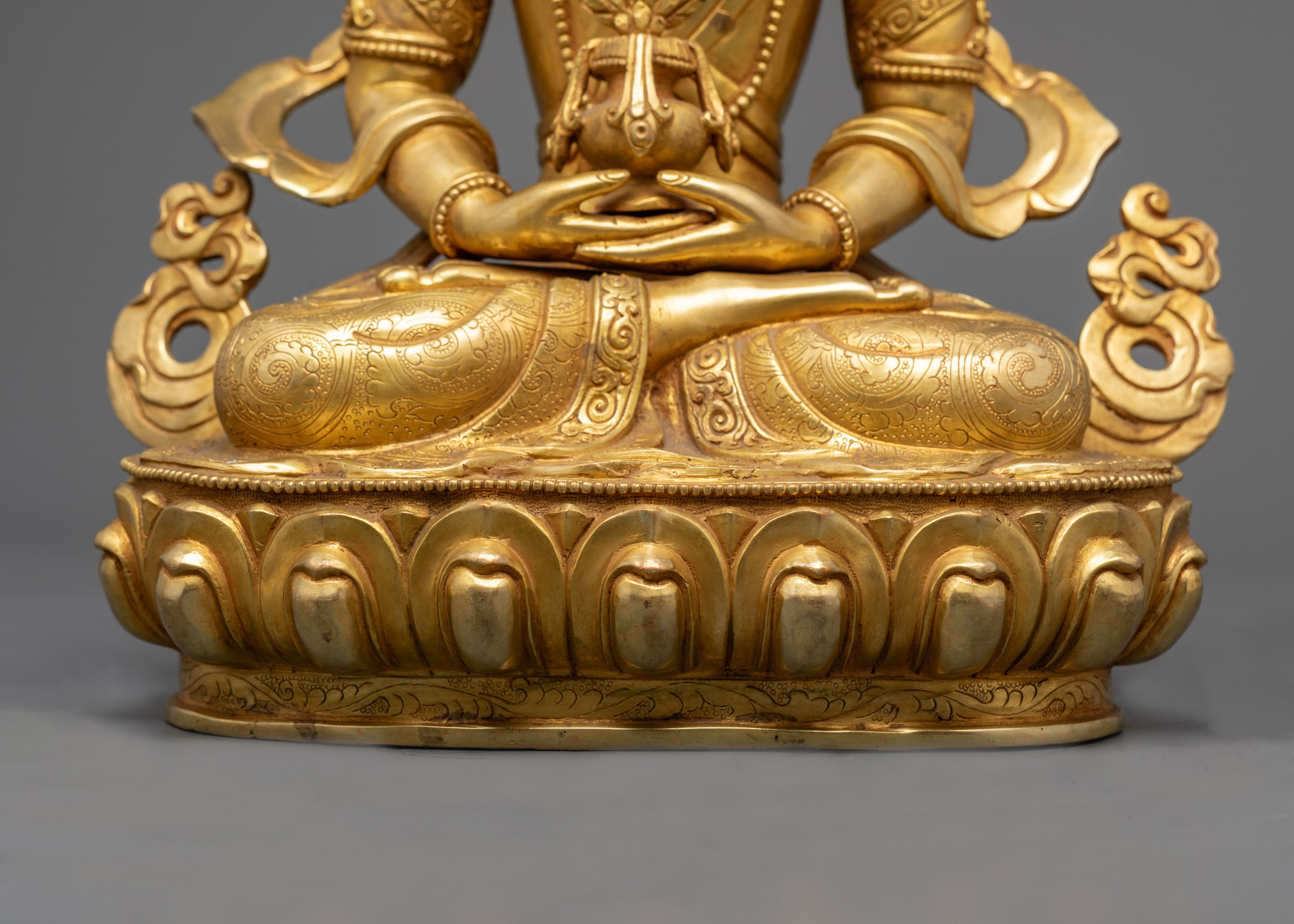 Amitayus Statue | Tibetan Buddhist Art from Nepal