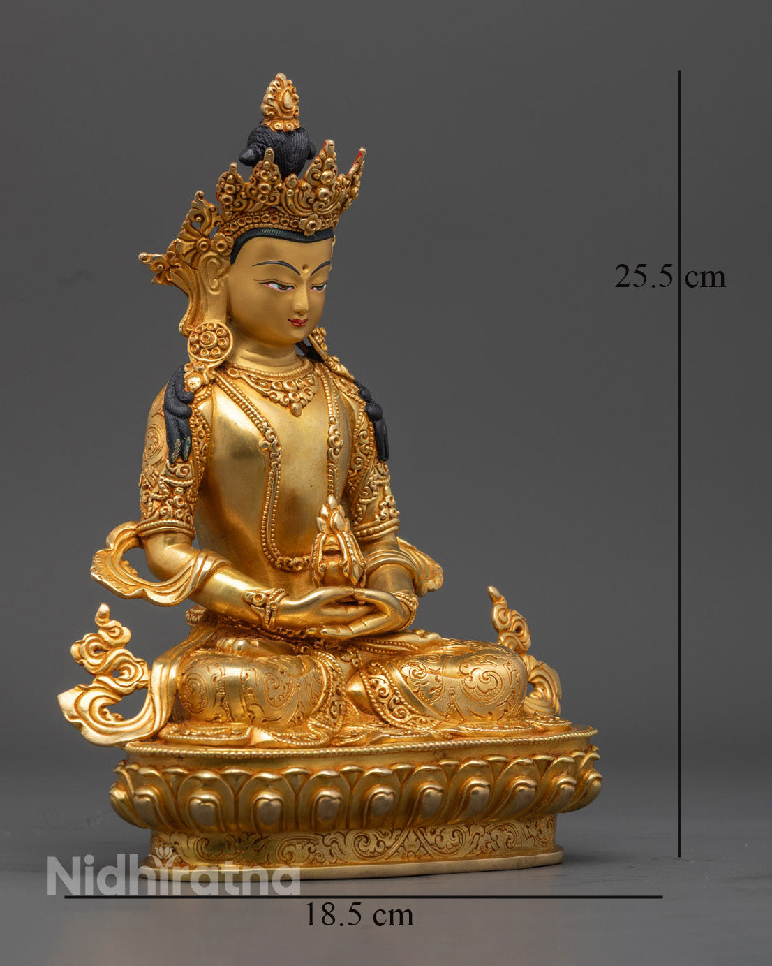 Amitayus Statue | Exquisite Hand-Carved Buddha Statue