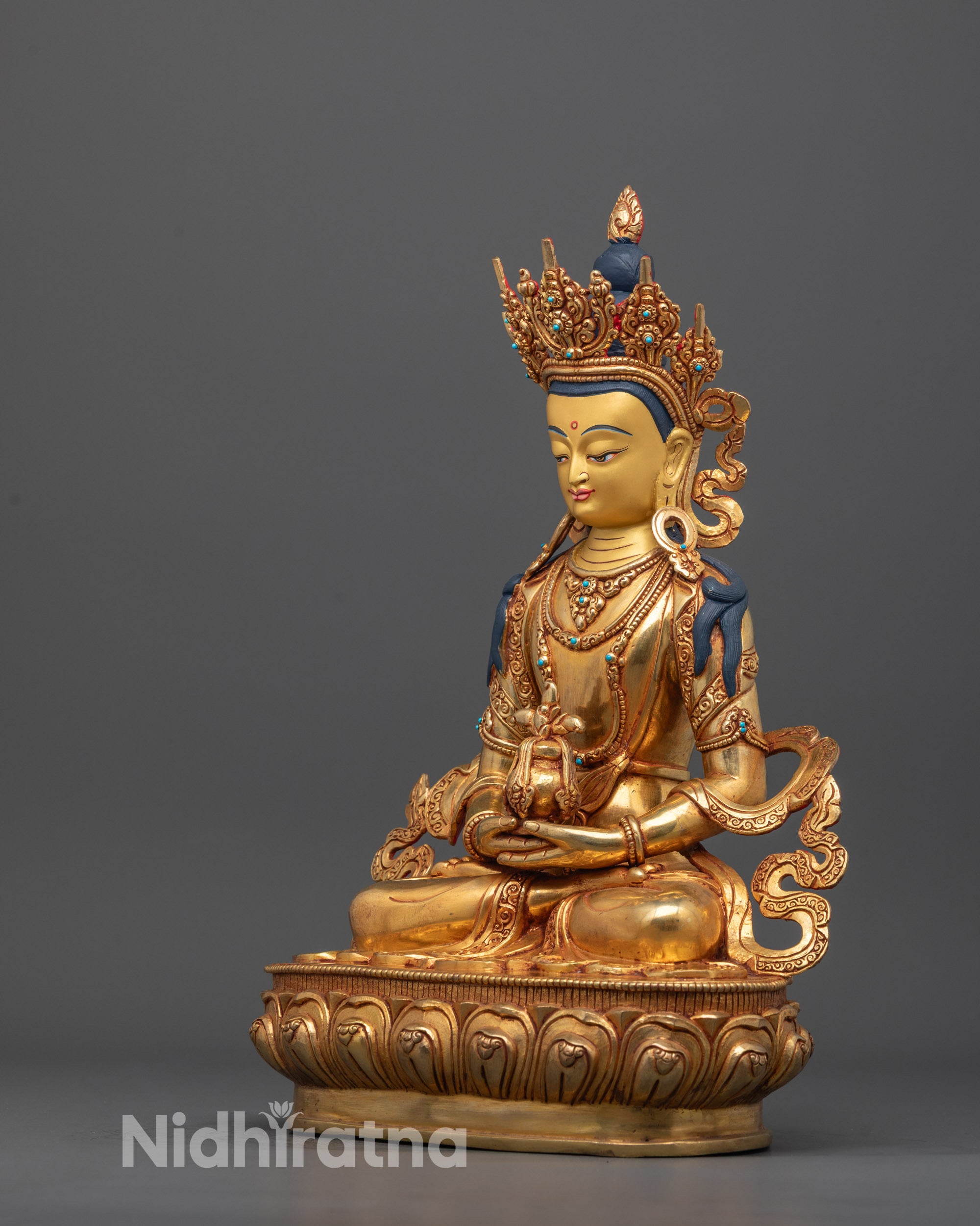 Buy Authentic Amitayus Statue | Tibetan Buddhist Deity