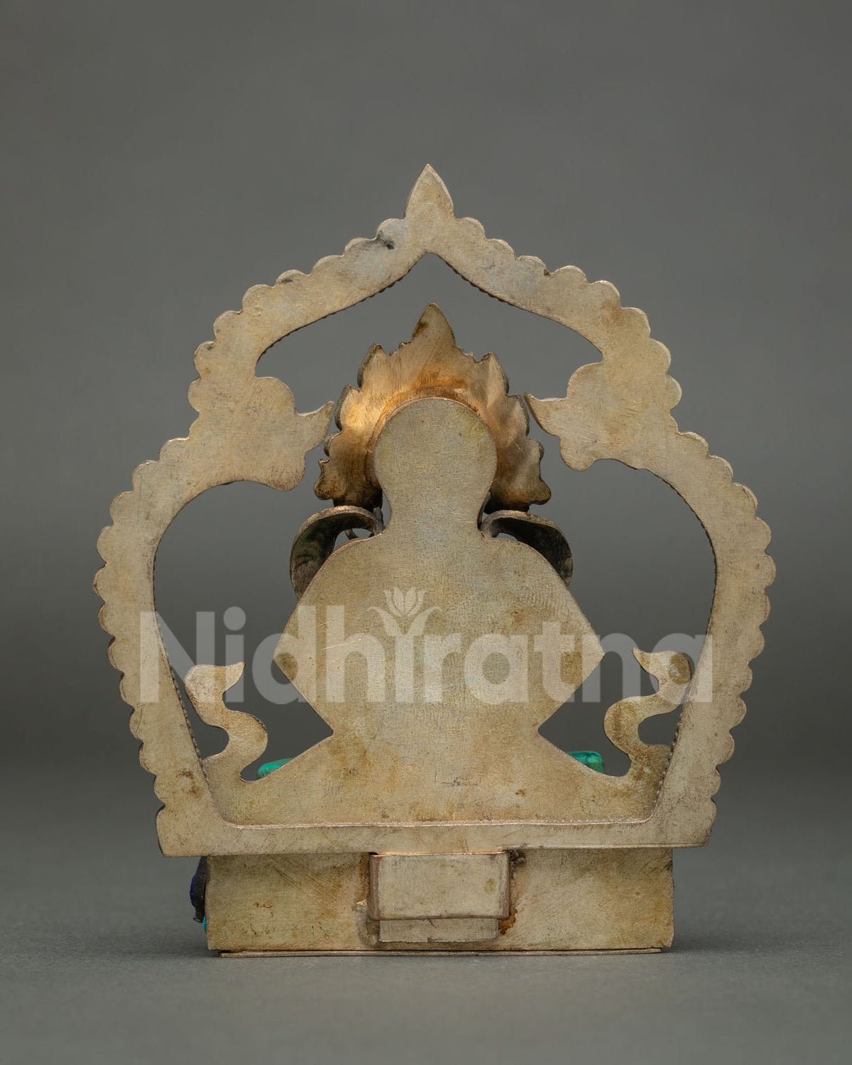 Amitayus Turquoise Statue – Tibetan Long Life Buddha for Meditation