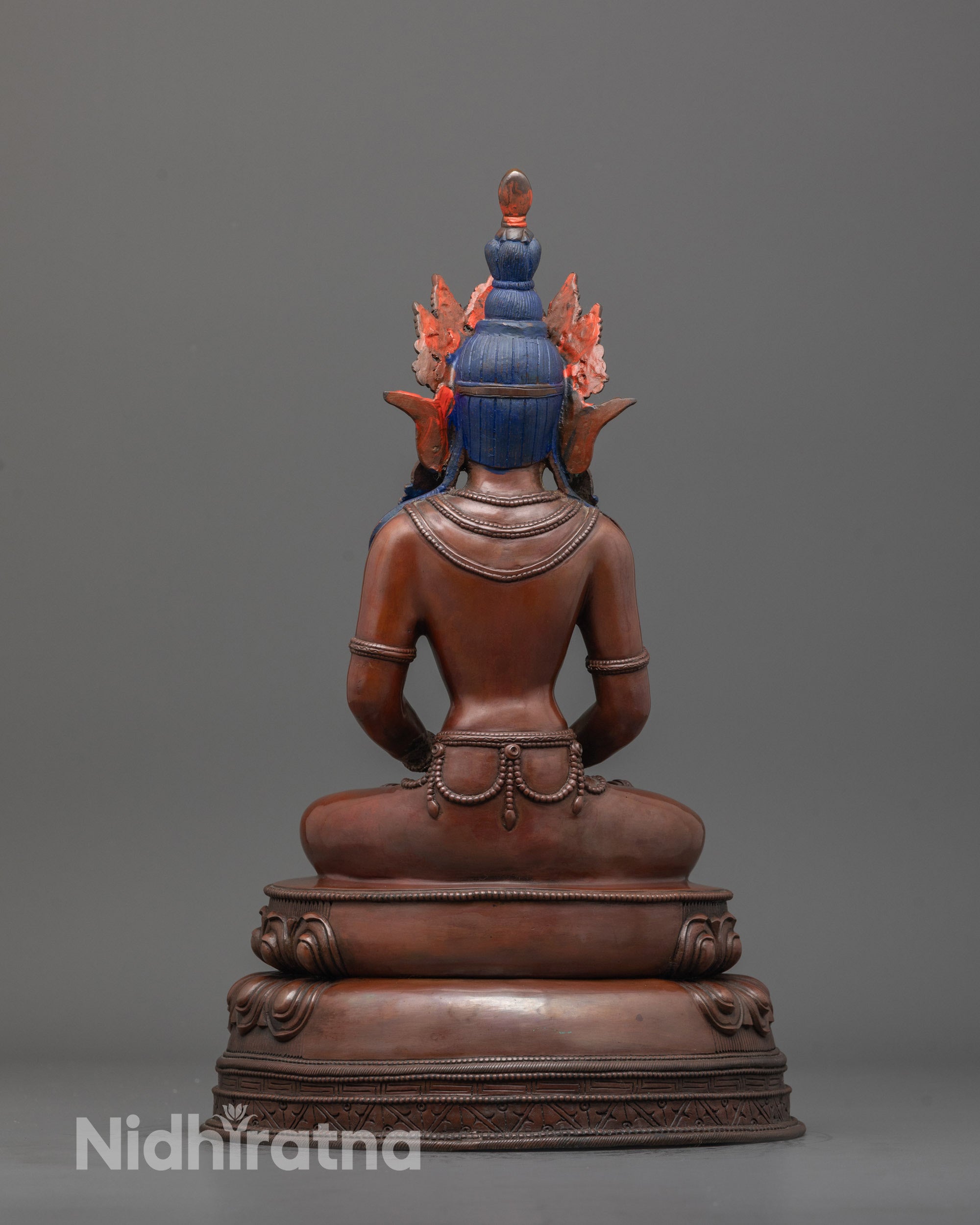 Handcrafted Amitayus Statue | Tibetan Buddhist Artistry