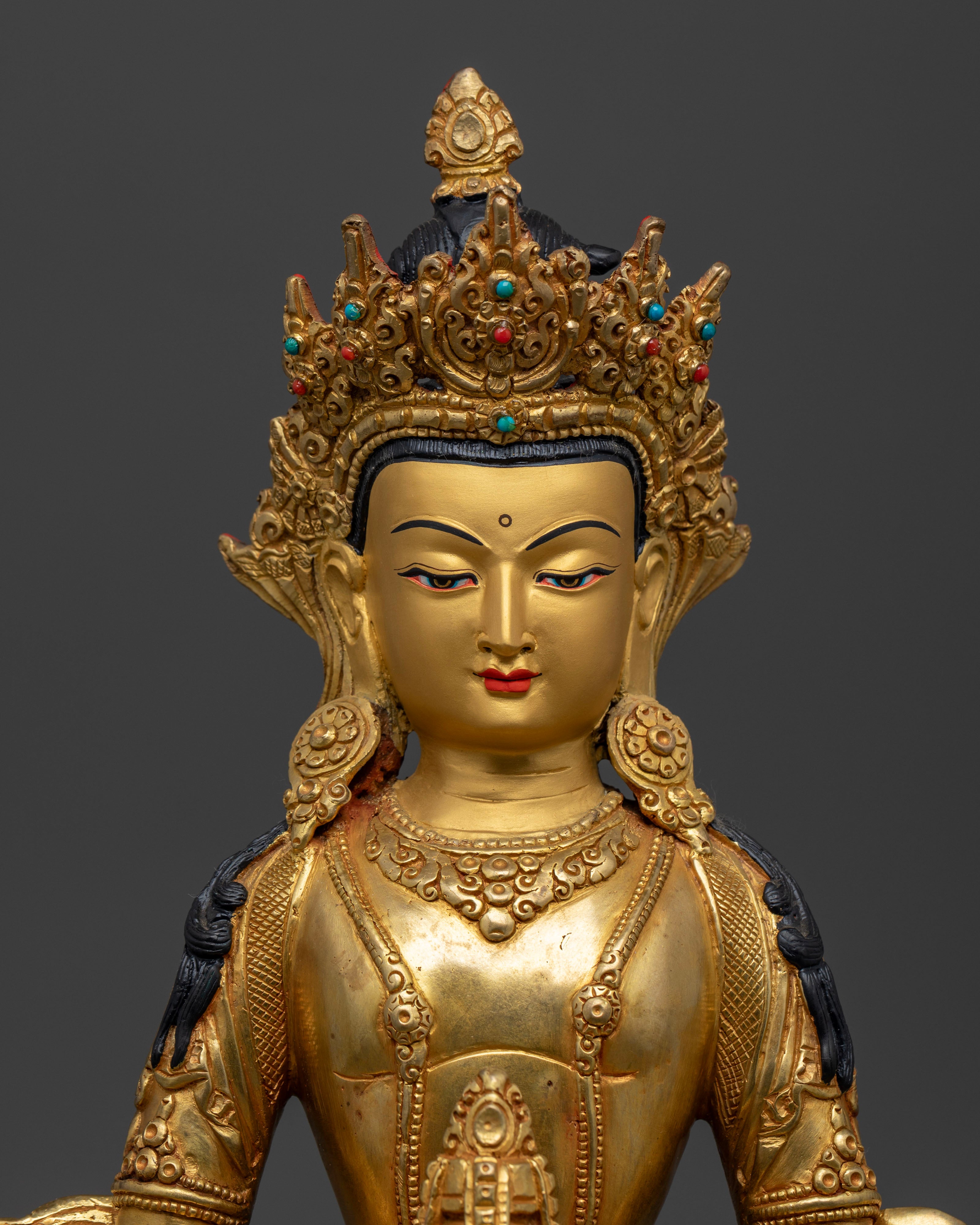 Amitayus Long Life Mantra Sculpture