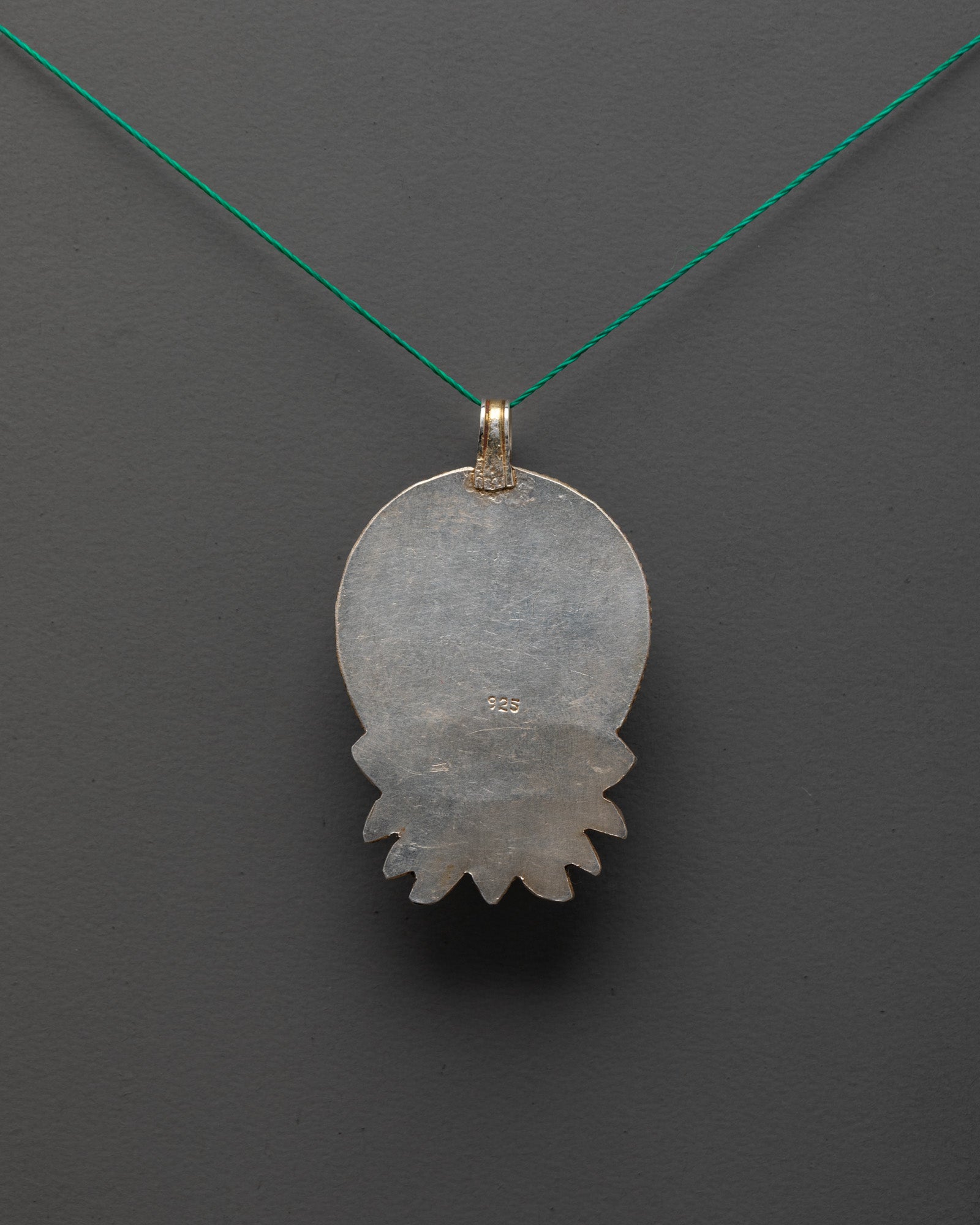 Handcarved Manjushri Locket | Buddhist Pendant