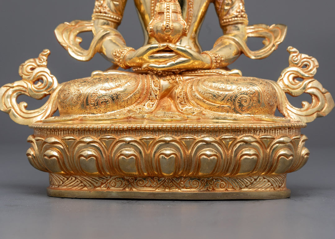 Religious Amitayus Statue | Sacred Symbol of Eternal Life