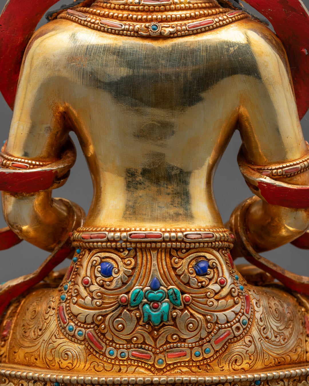 Sacred Amitayus Deity Statue | Handmade in Nepal