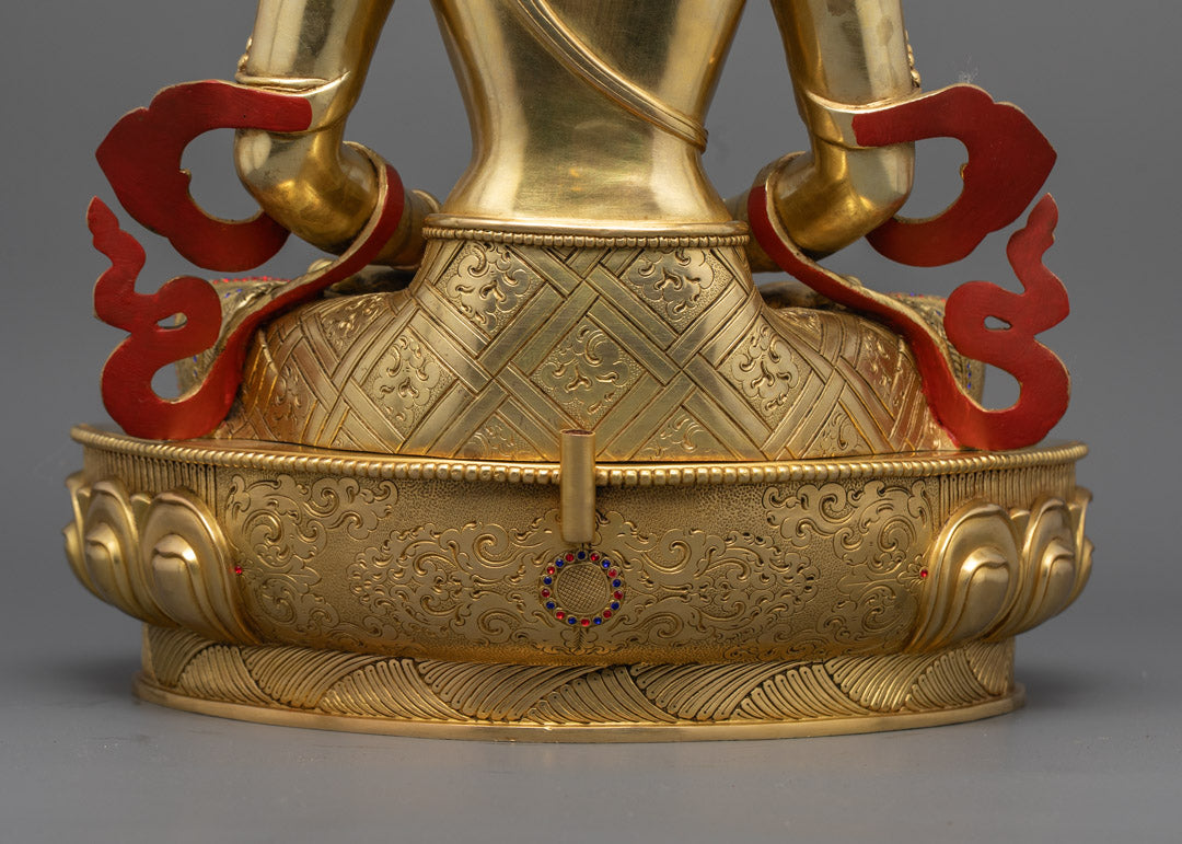 Amitayus Statue | Traditional Nepalese Long Life Deity