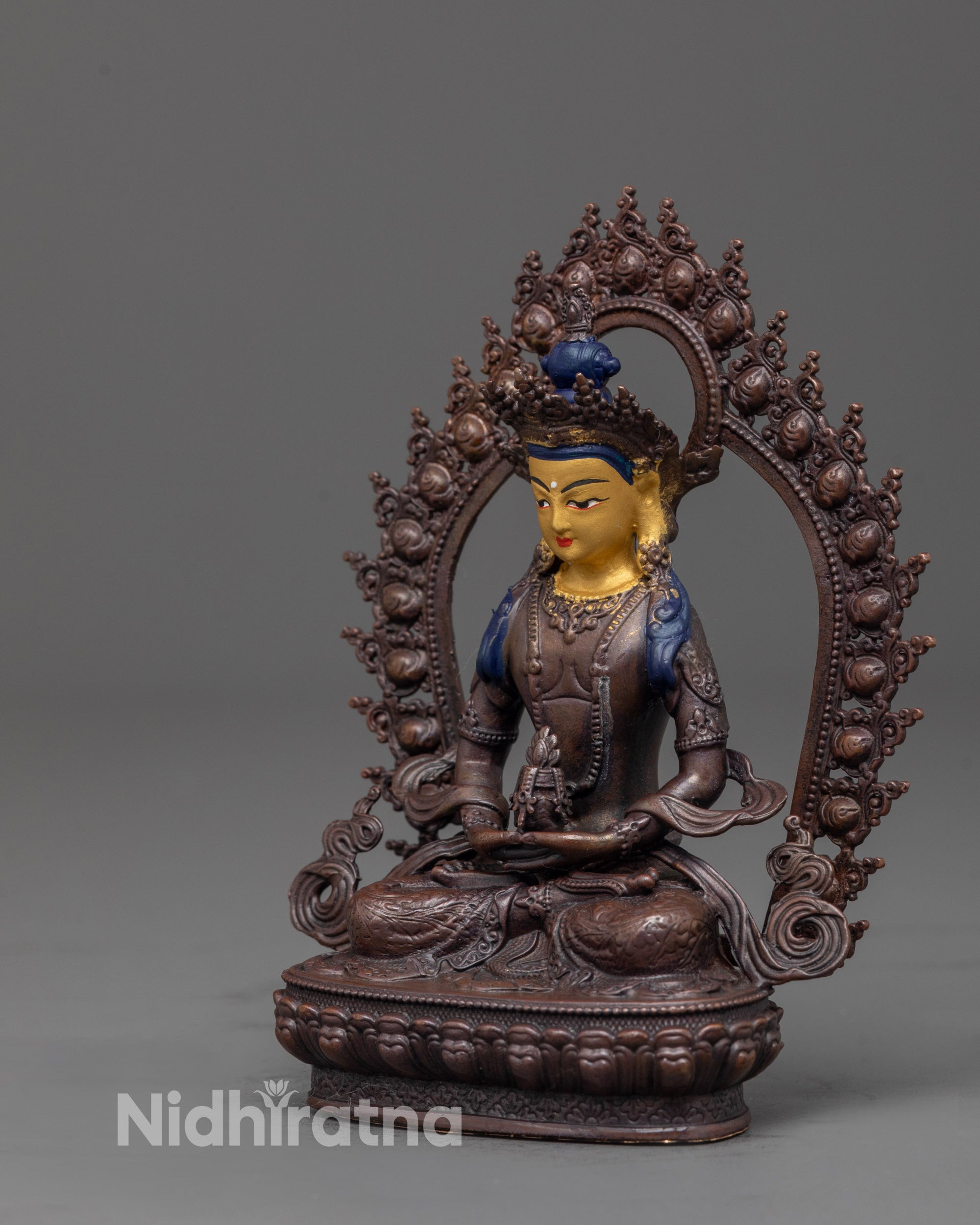 Precision-Crafted Amitayus Sculpture | Budget-Friendly Sacred Art