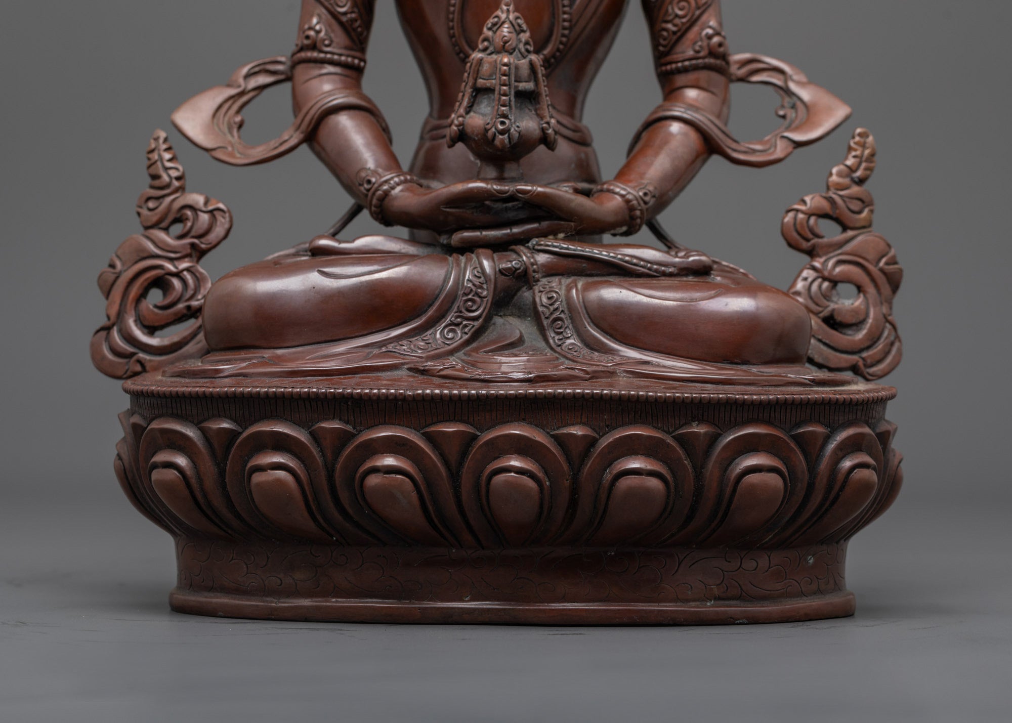 Nepalese Amitayus Statue | Buddhist Deity of Life Longevity