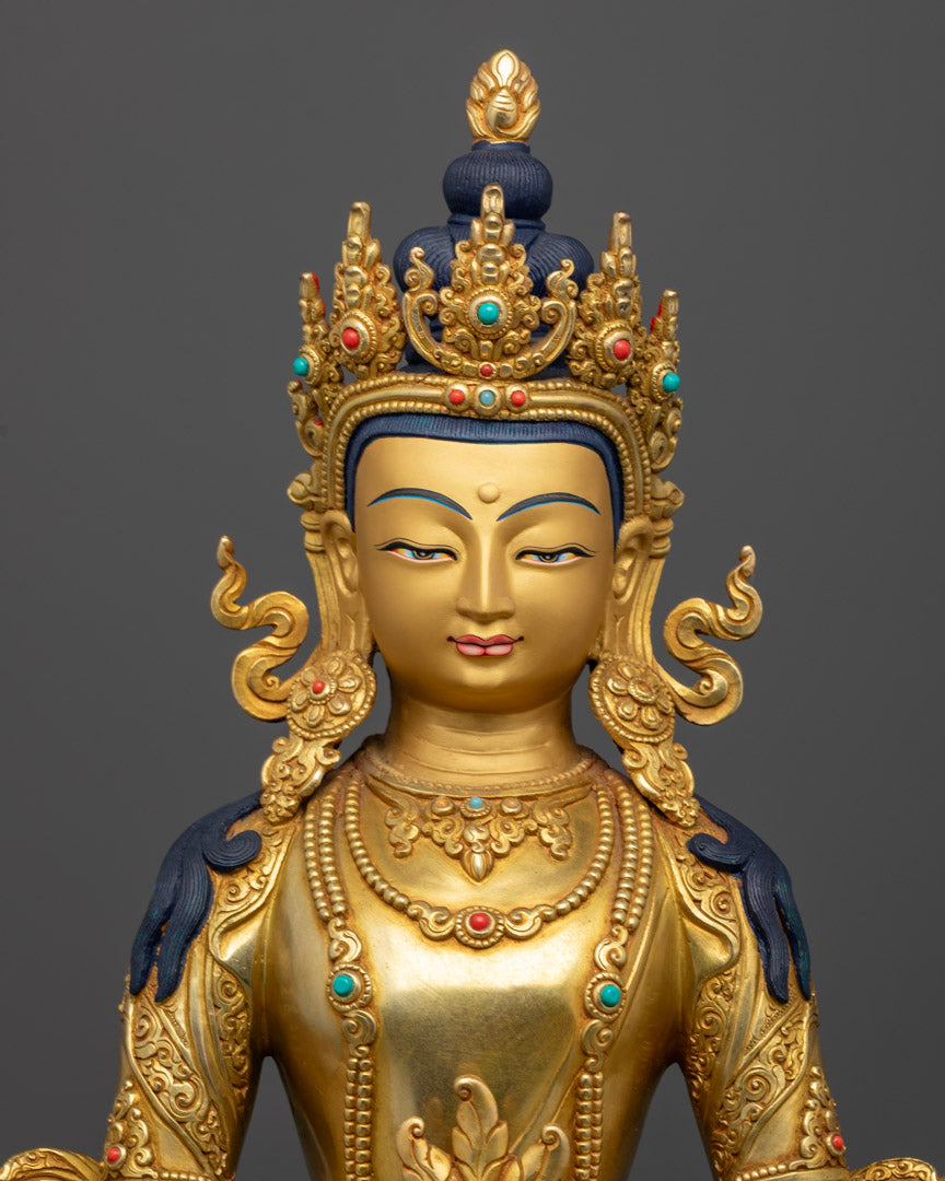 Amitayus Buddha Statue for Sacred Spaces