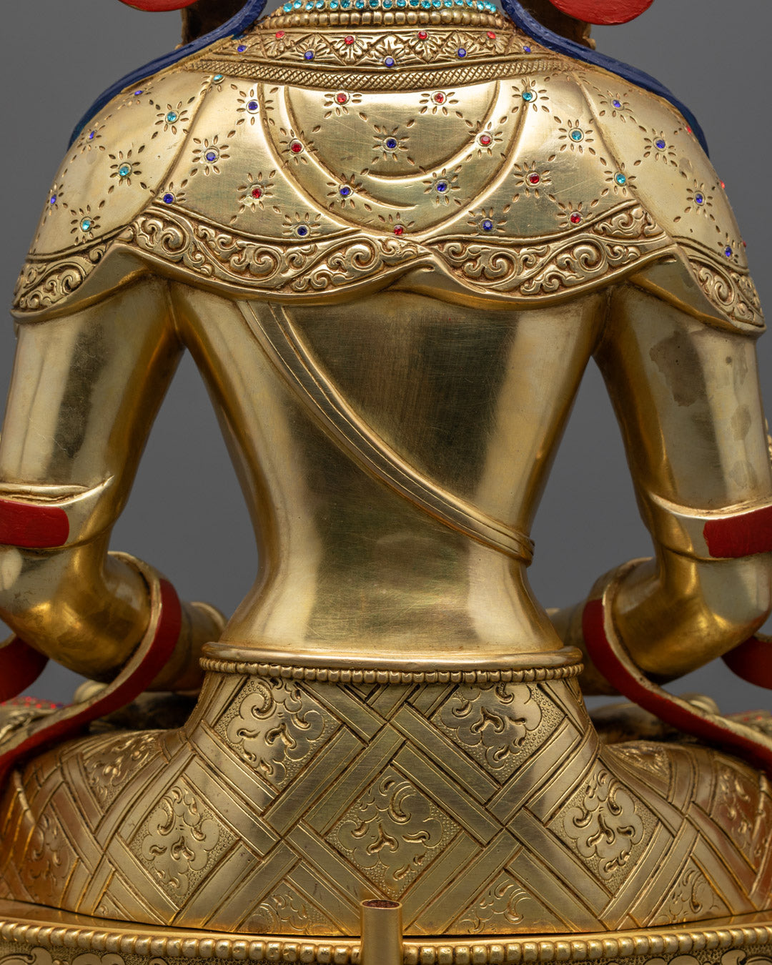 Amitayus Statue | Traditional Nepalese Long Life Deity