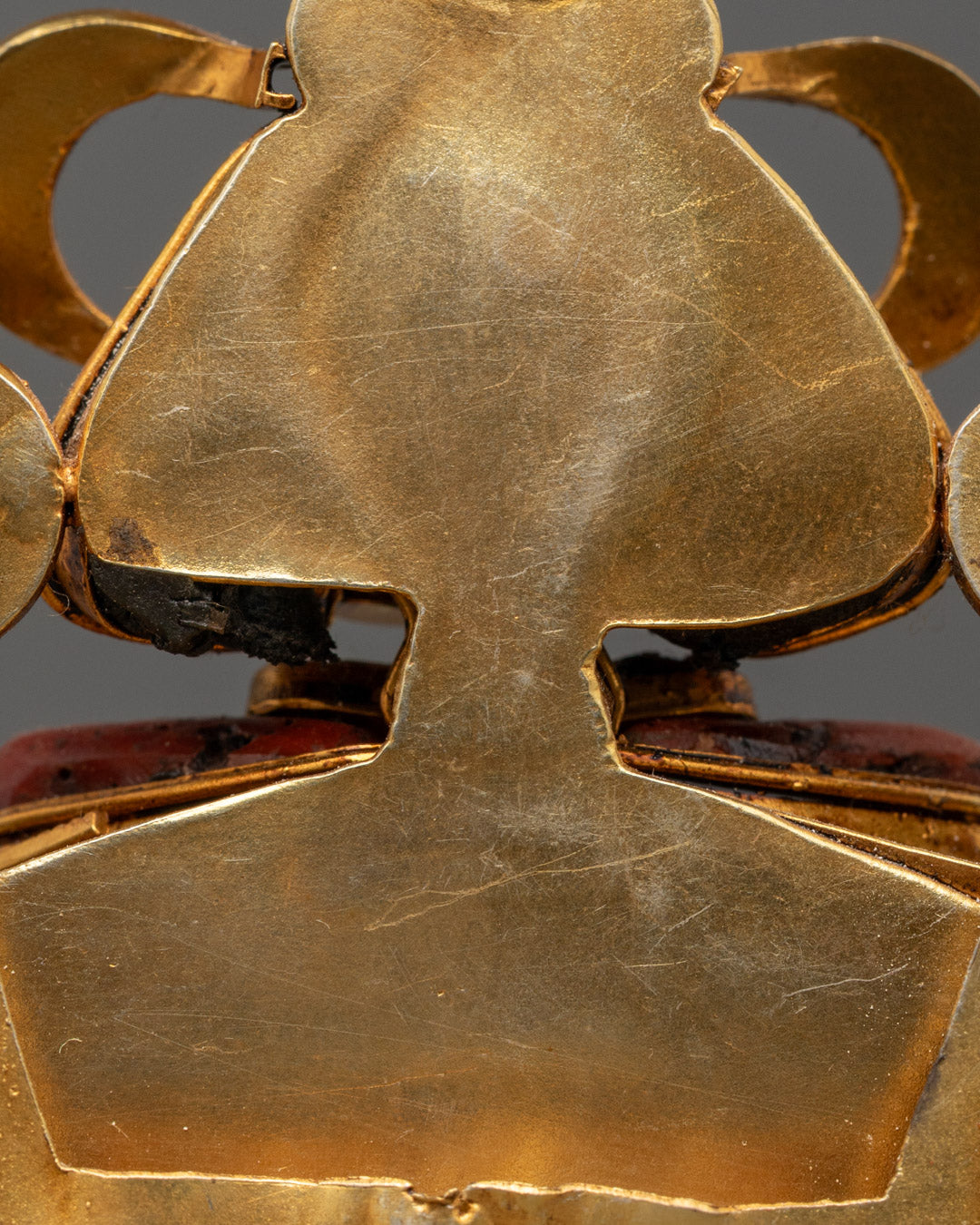 Exquisite Amitayus Statue | Semi-Precious Stones