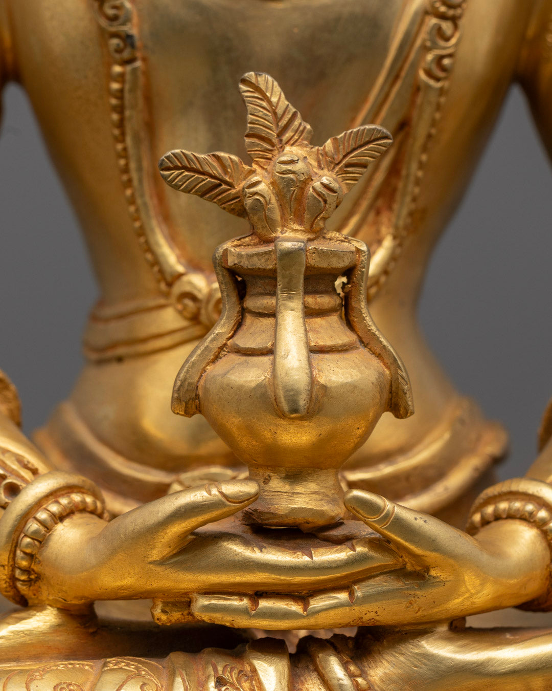 Amitayus Buddha Sculpture | Himalayan Longevity Deity