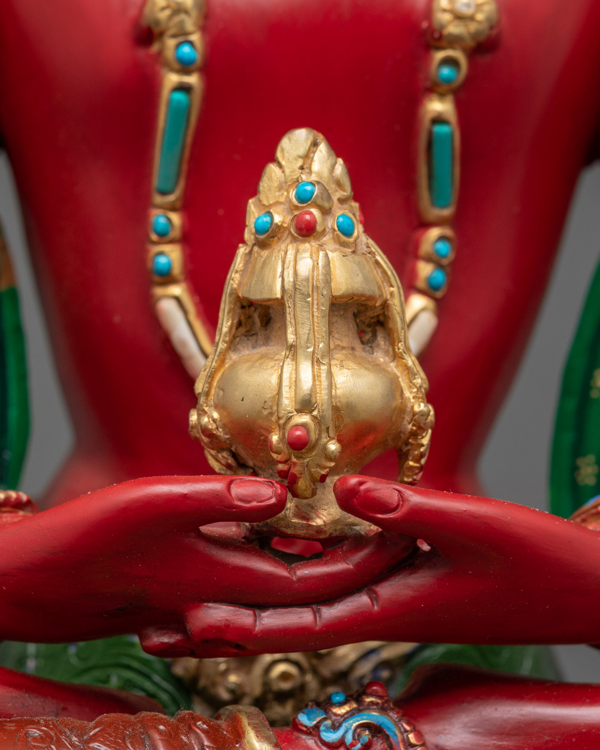 Amitayus Statue | Traditional Tibetan Buddhism Artwork